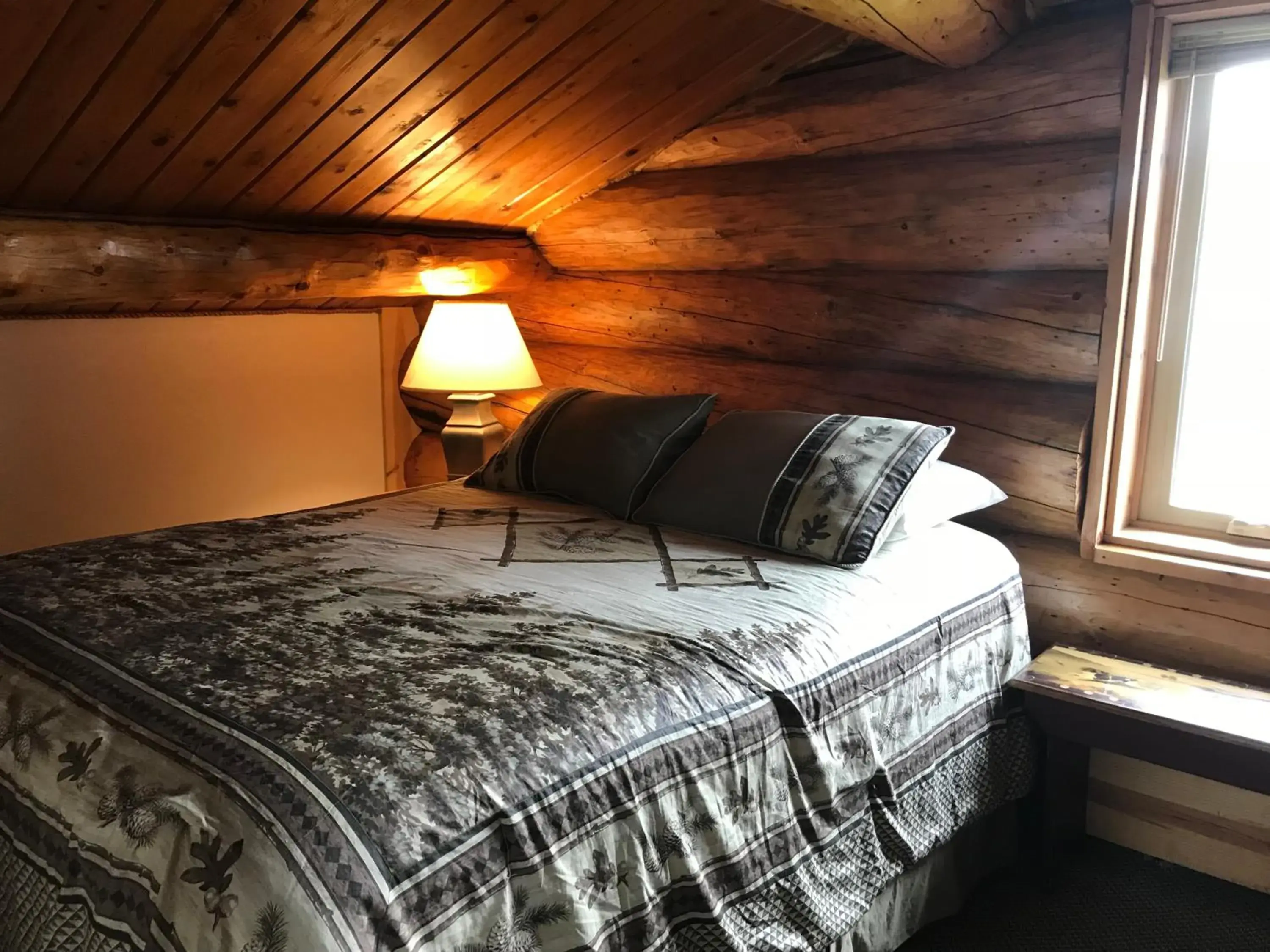 Family Room with Bath in Lake Louise Lodge, Alaska Family Room with Bath in Lake Louise Lodge, Alaska