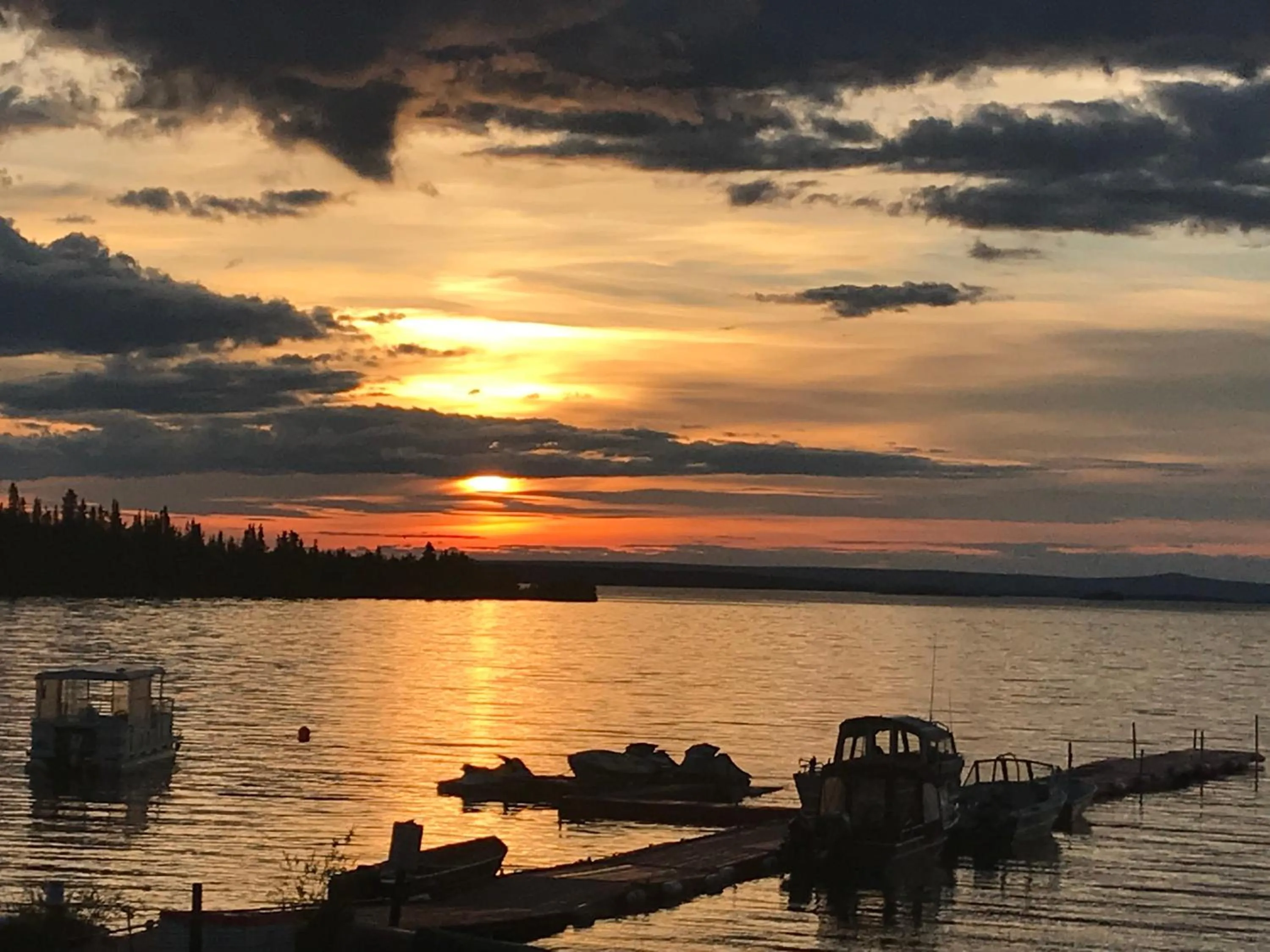 Property building in Lake Louise Lodge, Alaska