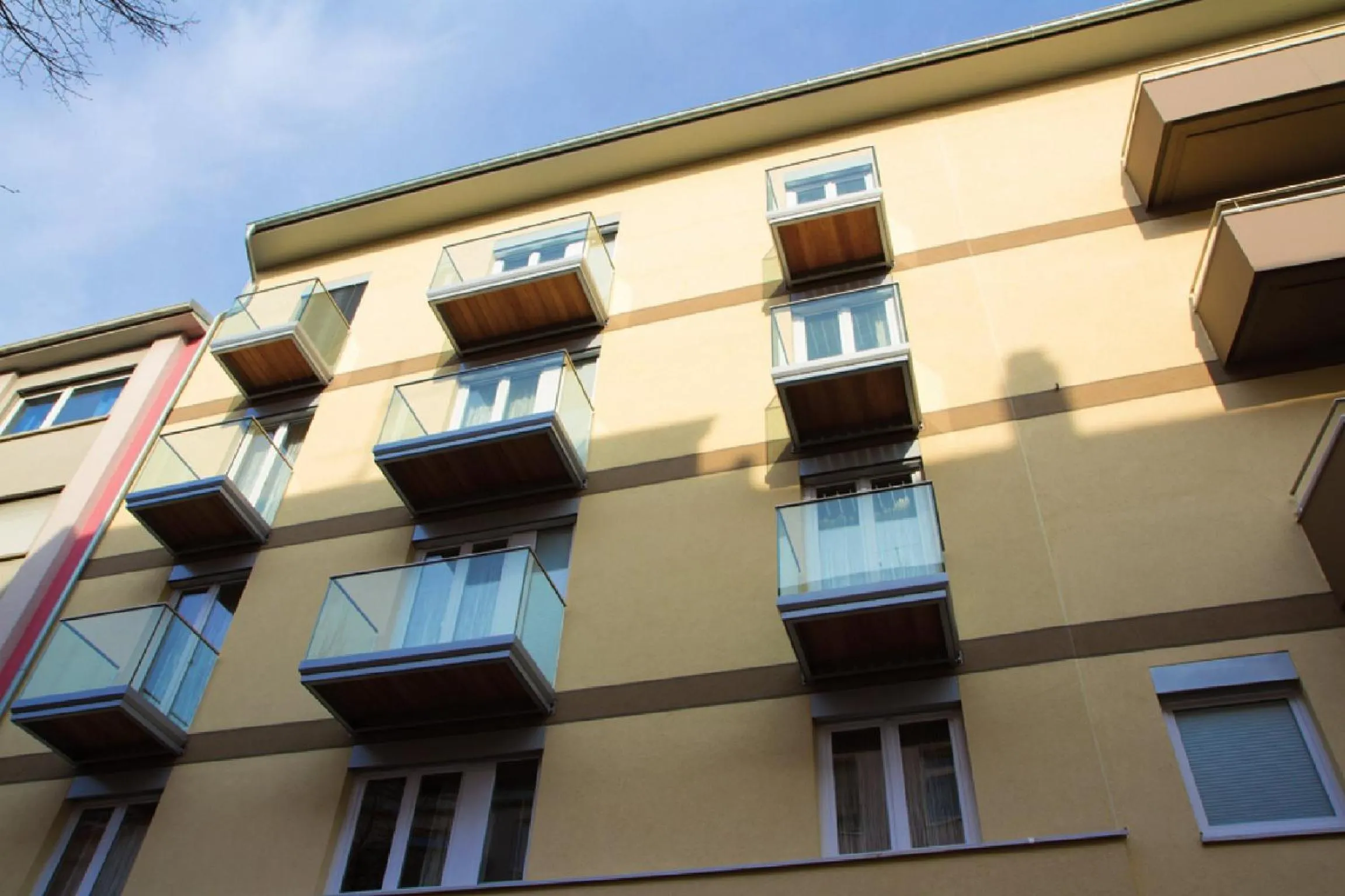 Facade/entrance in BoardingHouse Mannheim