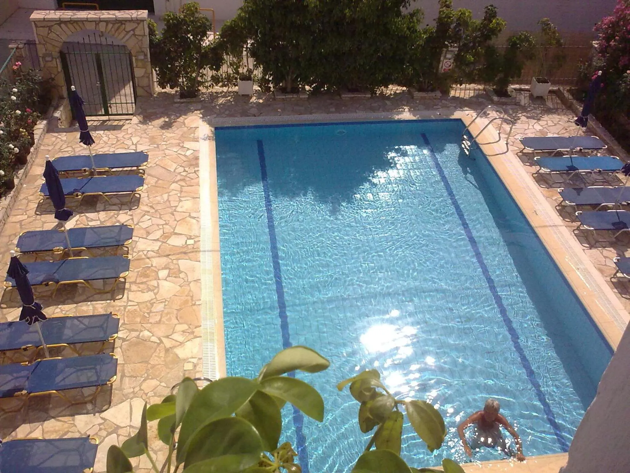 Swimming pool in Petros Studios