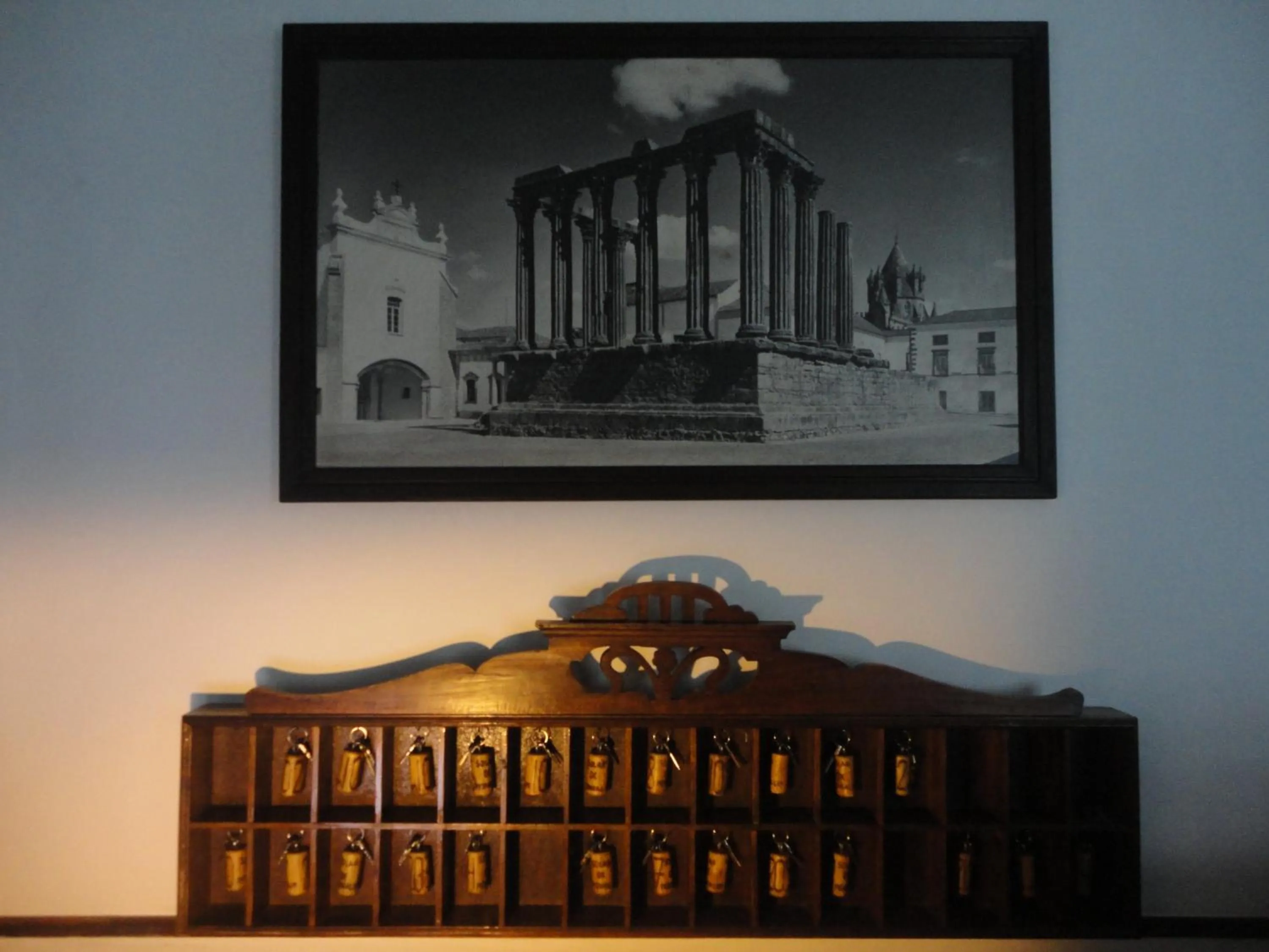 Lobby or reception in Hotel Solar de Monfalim