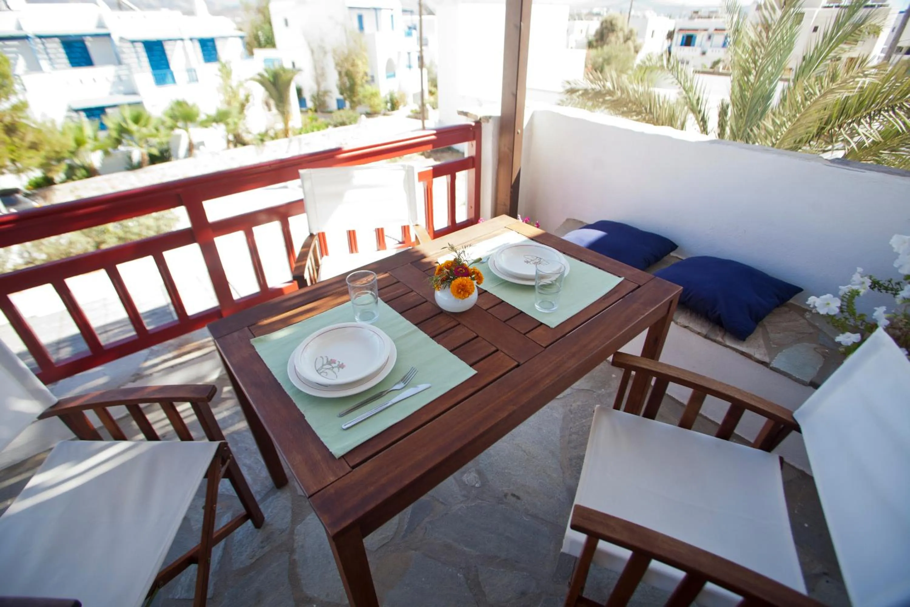 Balcony/Terrace in Elisso's Philoxenia