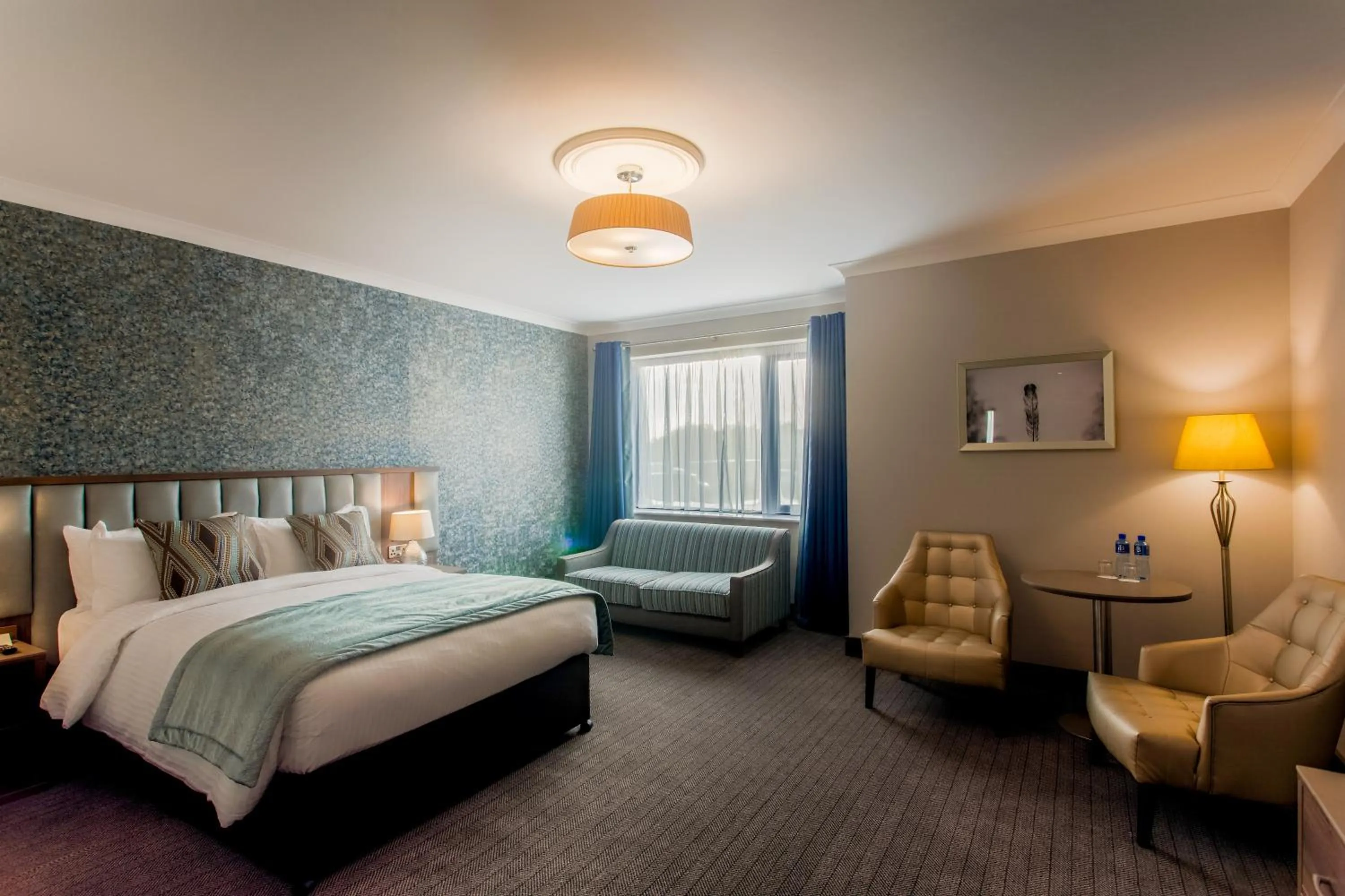 Bed in Amber Springs Hotel