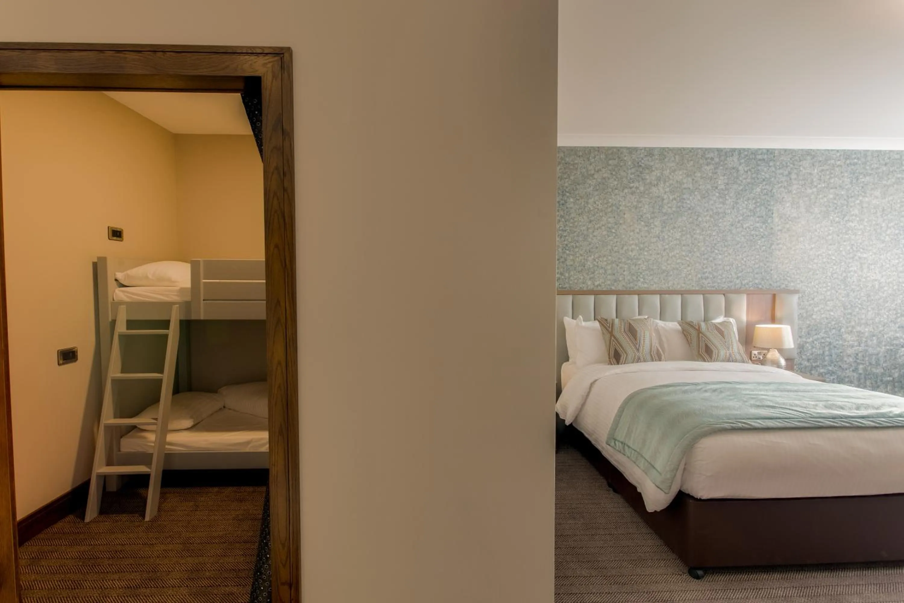 Bed in Amber Springs Hotel