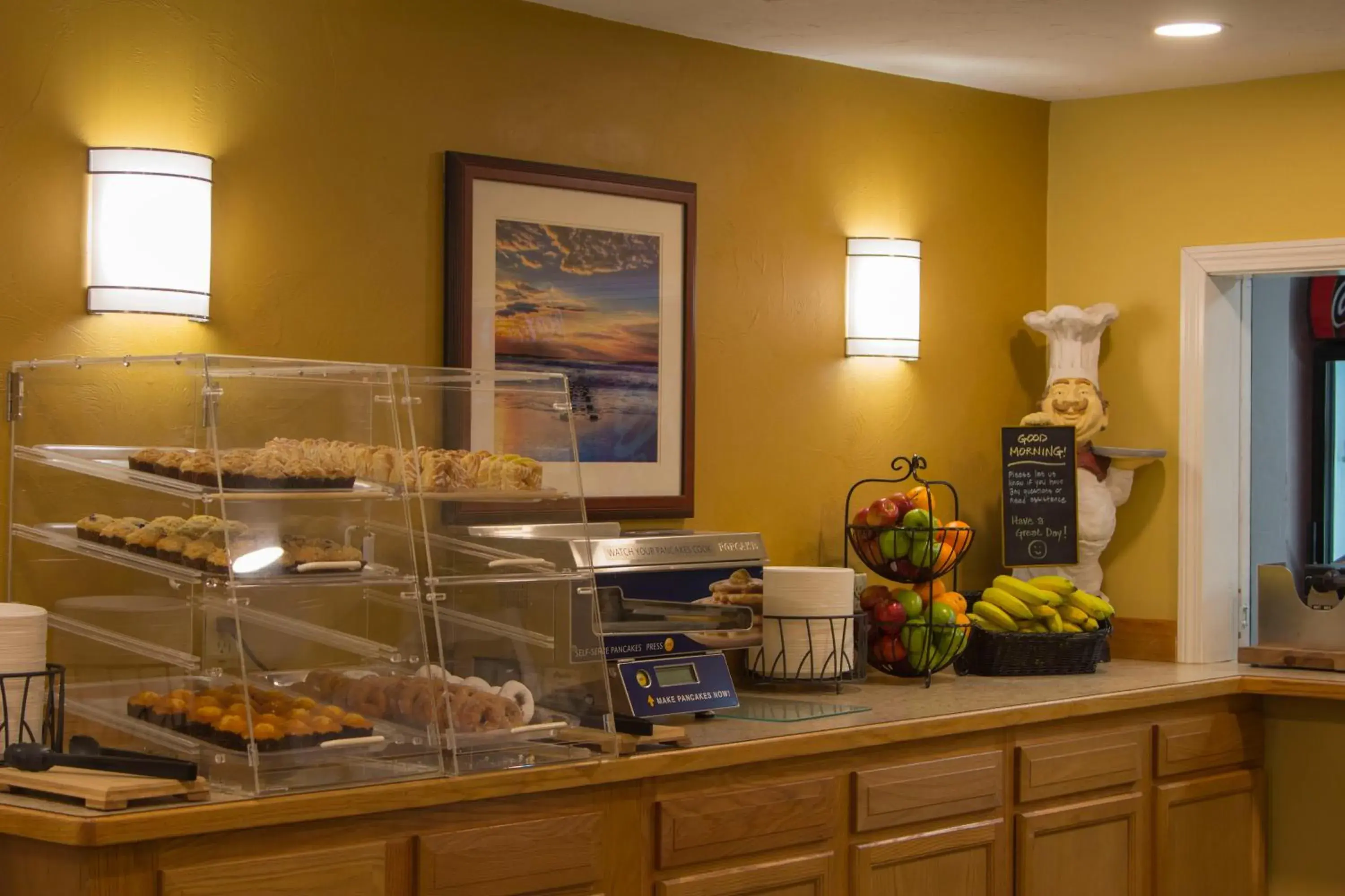 Buffet breakfast in Bayside Resort Hotel Buffet breakfast in Bayside Resort Hotel