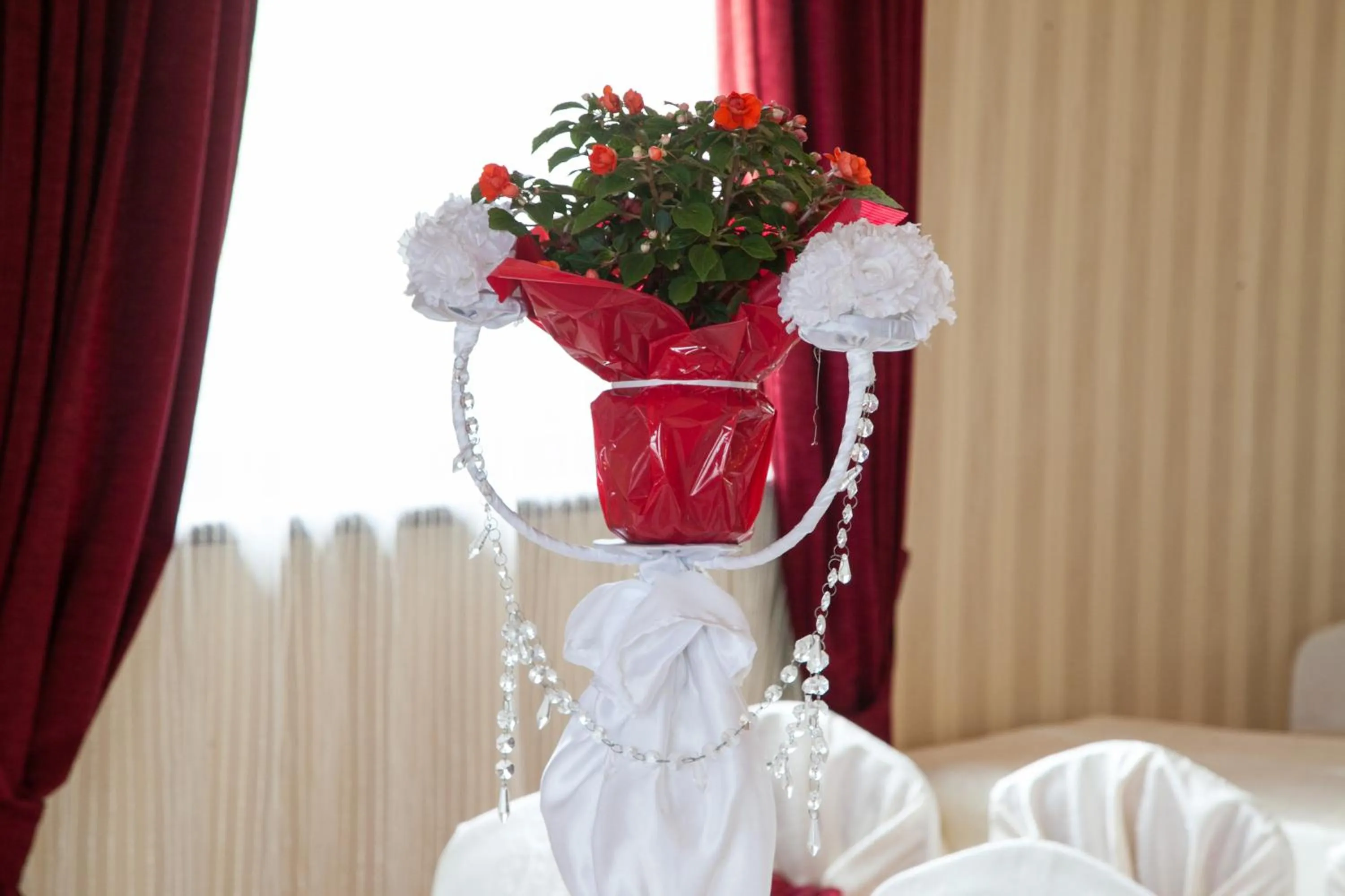 Decorative detail in Hotel Mondial - Baia