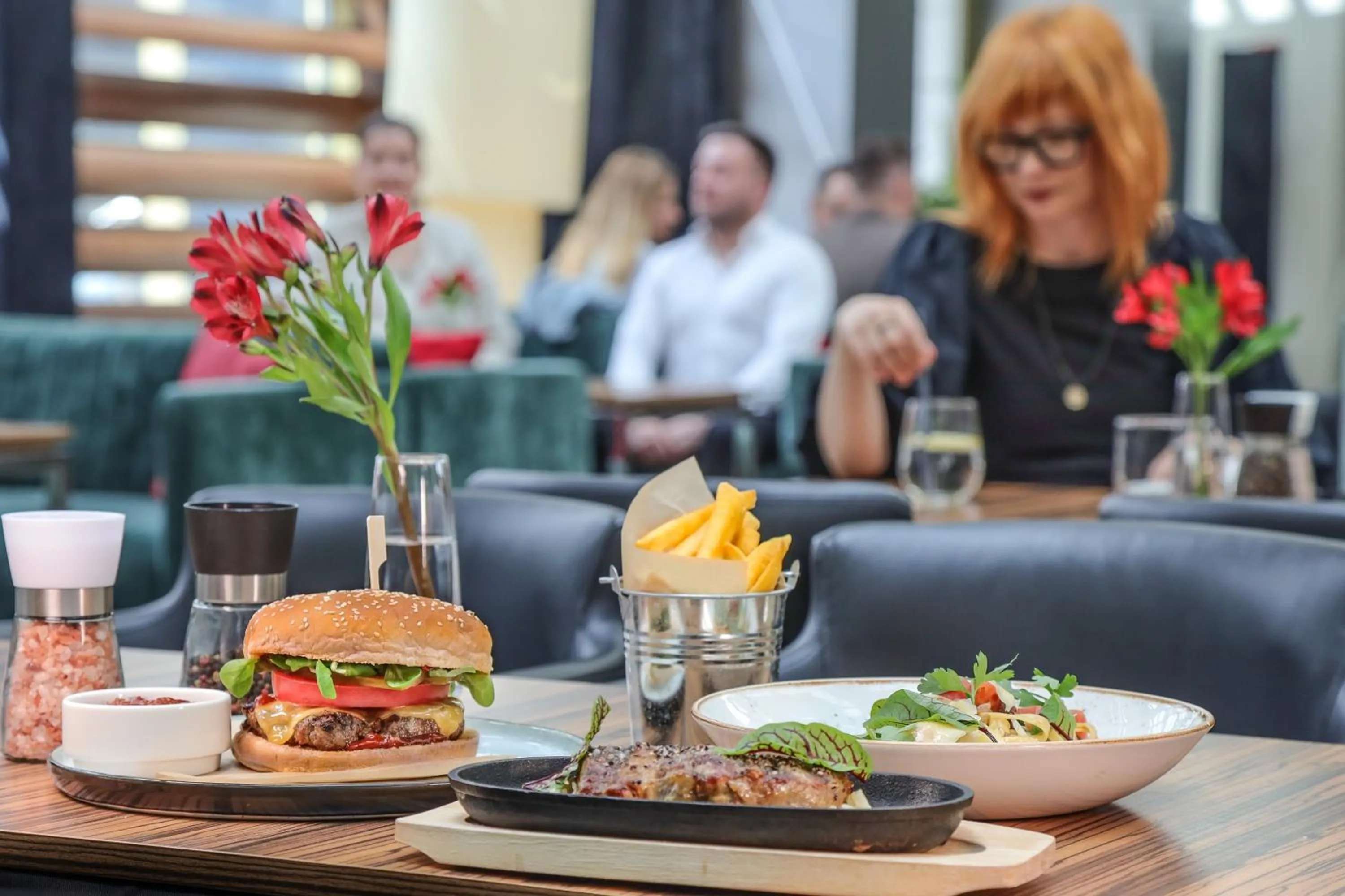 Restaurant/places to eat in Hotel Moderno Poznań