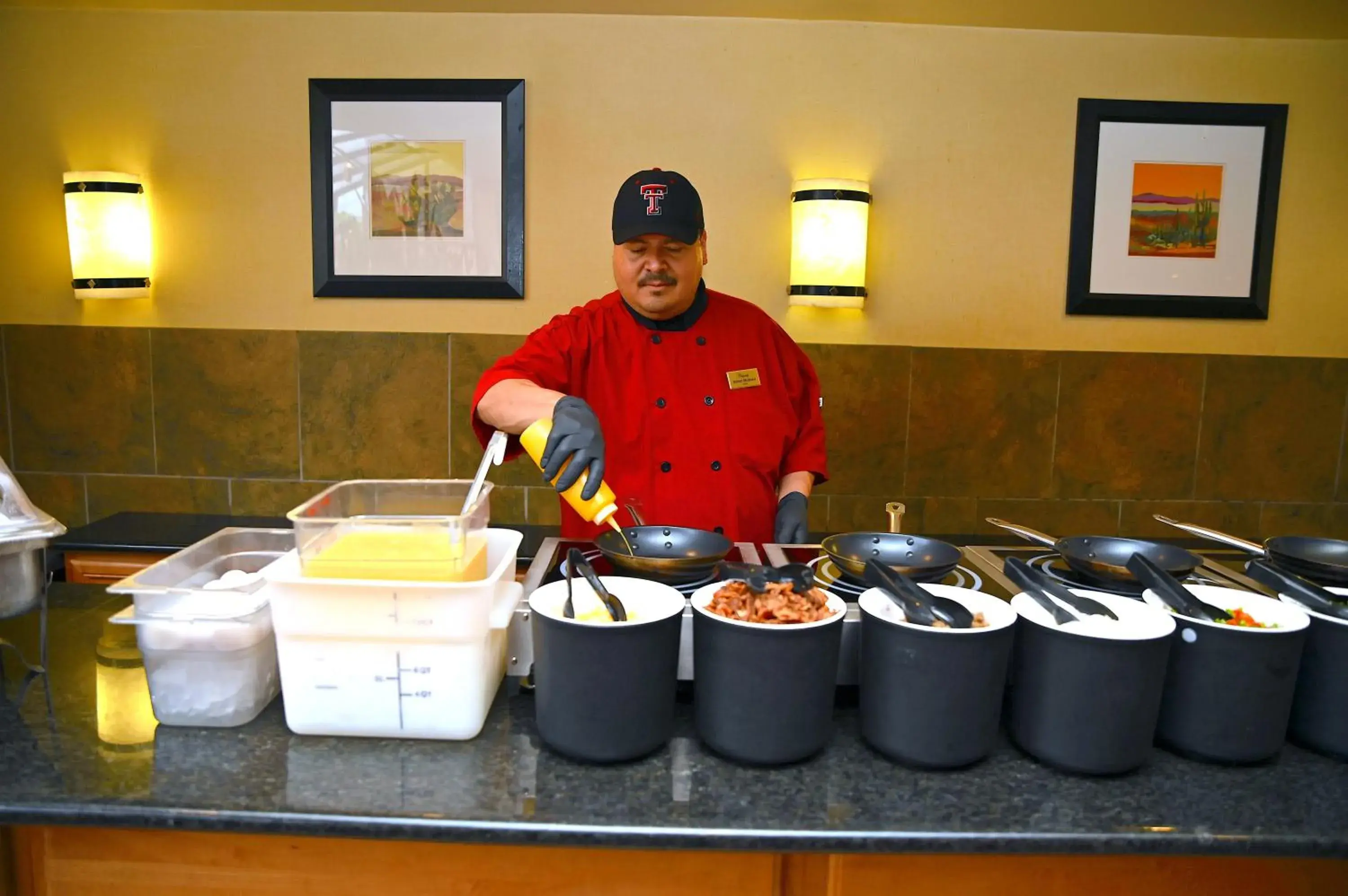 Breakfast in MCM Elegante Hotel & Suites Lubbock Breakfast in MCM Elegante Hotel & Suites Lubbock