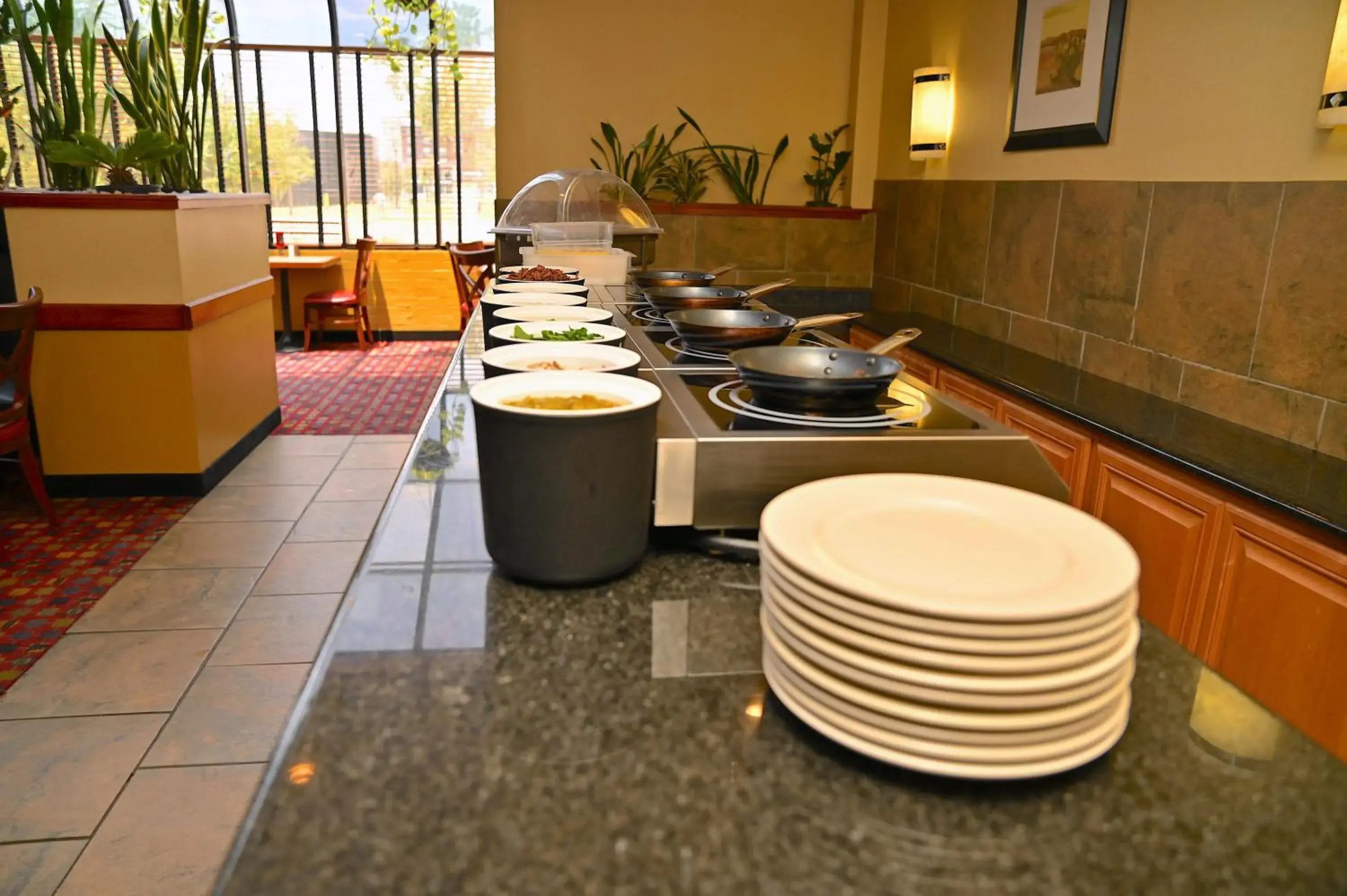 Breakfast in MCM Elegante Hotel & Suites Lubbock Breakfast in MCM Elegante Hotel & Suites Lubbock