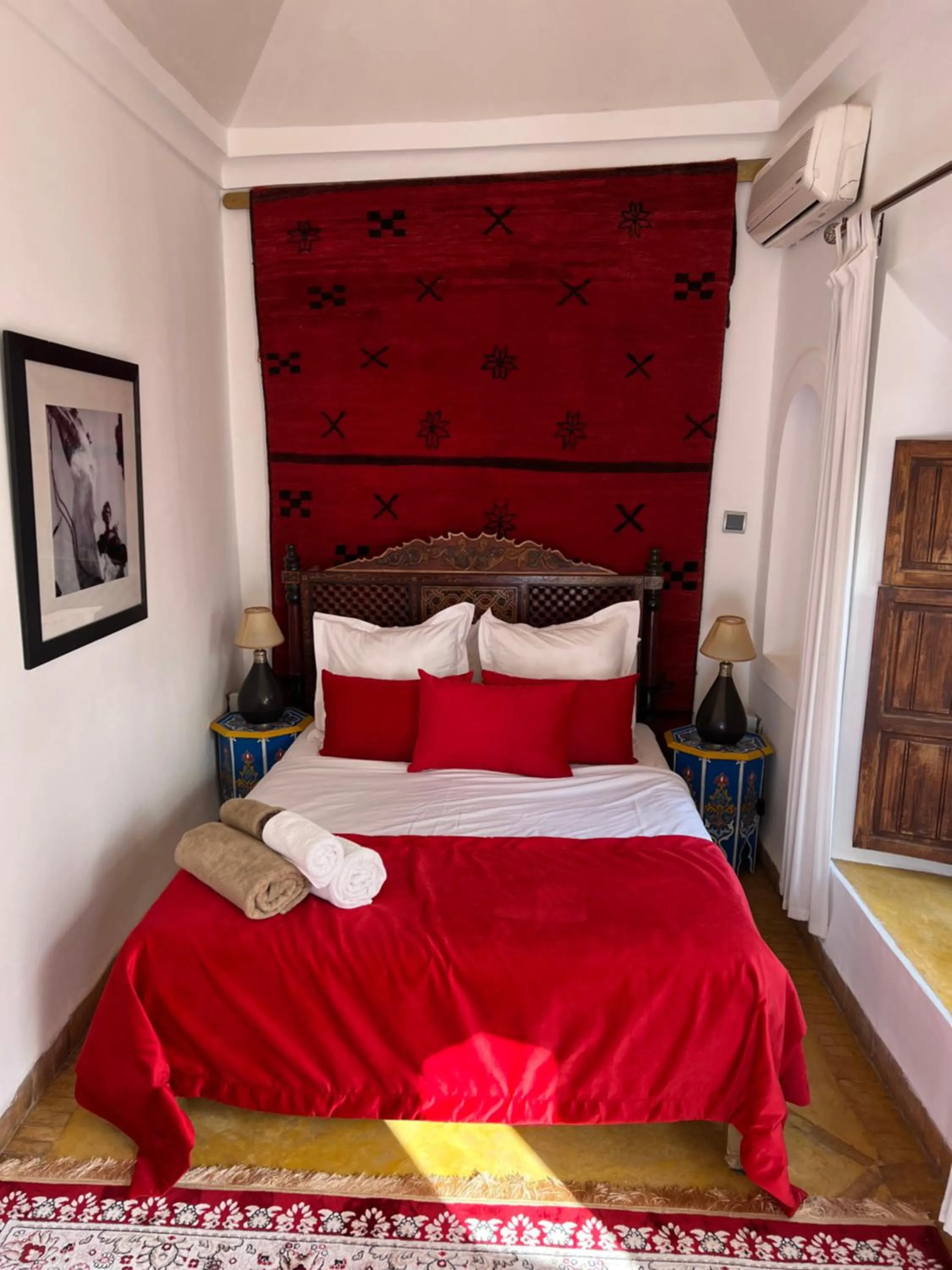 Bedroom, Bed in Riad Villa El Arsa