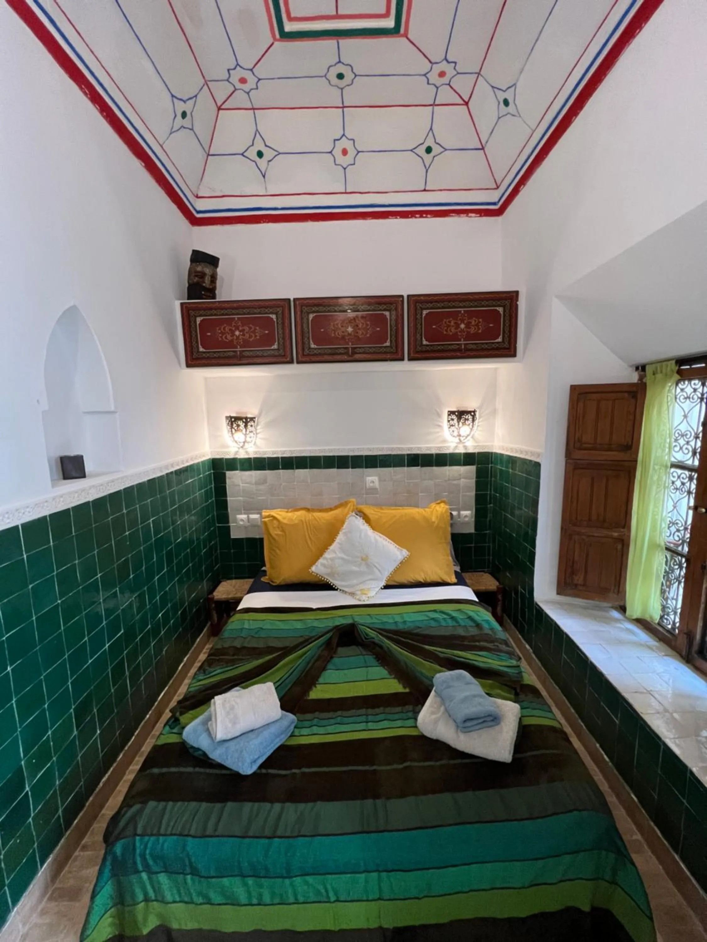 Bedroom, Bed in Riad Villa El Arsa