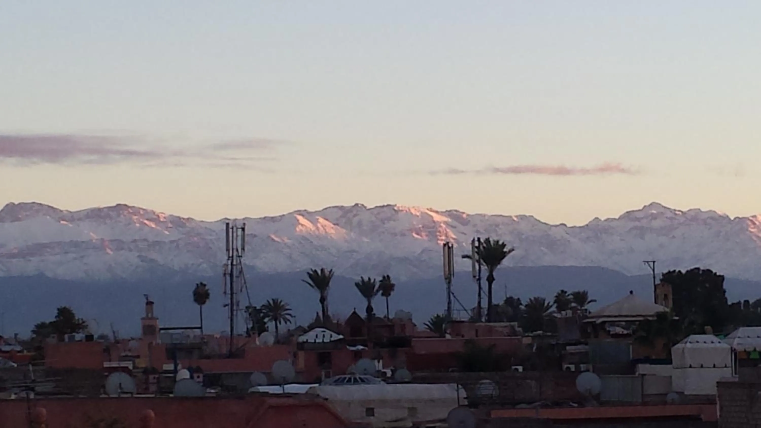 Natural landscape in Riad Villa El Arsa