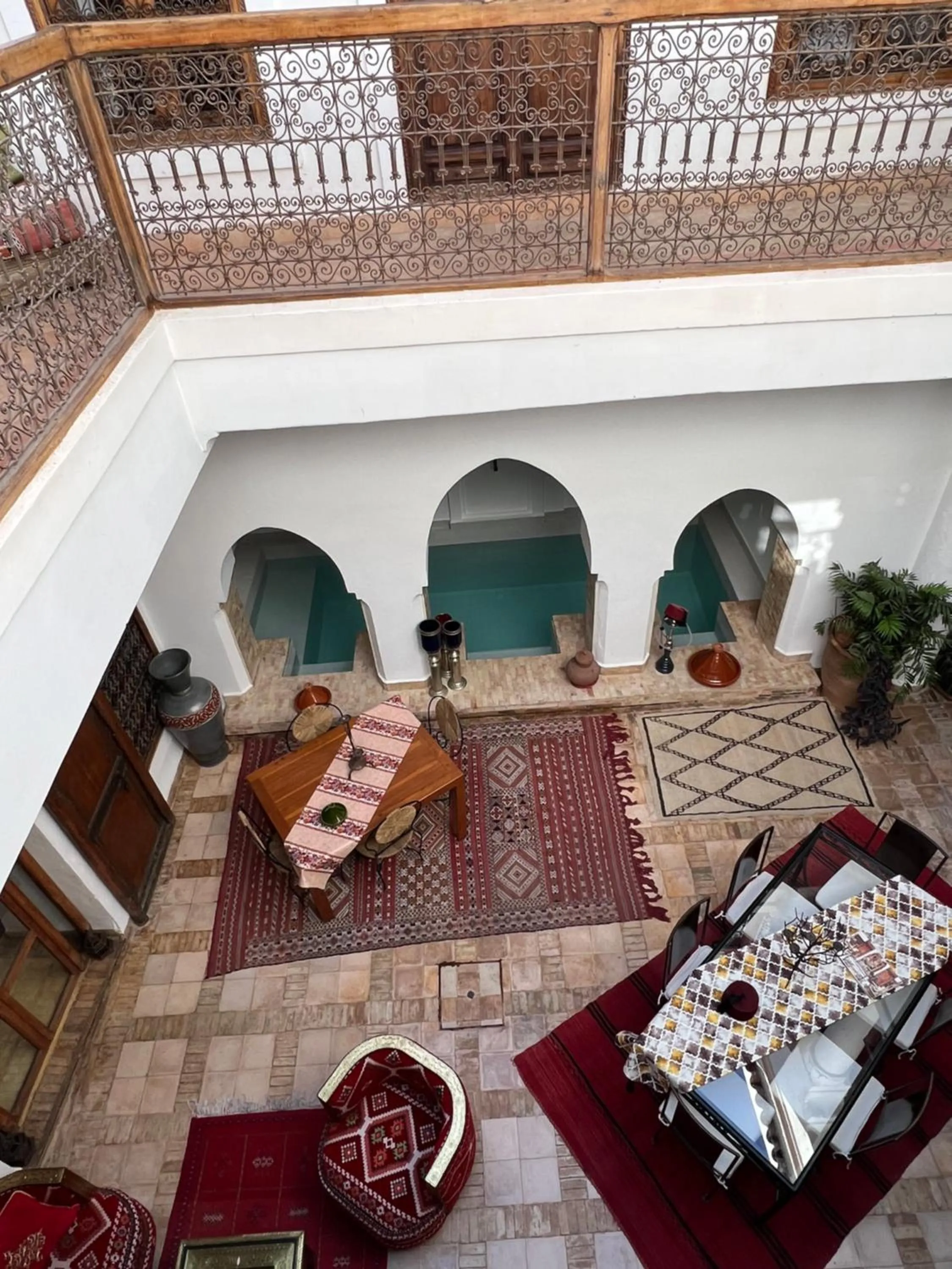 Patio in Riad Villa El Arsa