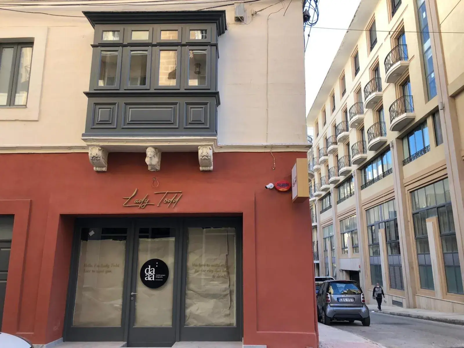 Facade/entrance in Mr Todd Hotel Facade/entrance in Mr Todd Hotel