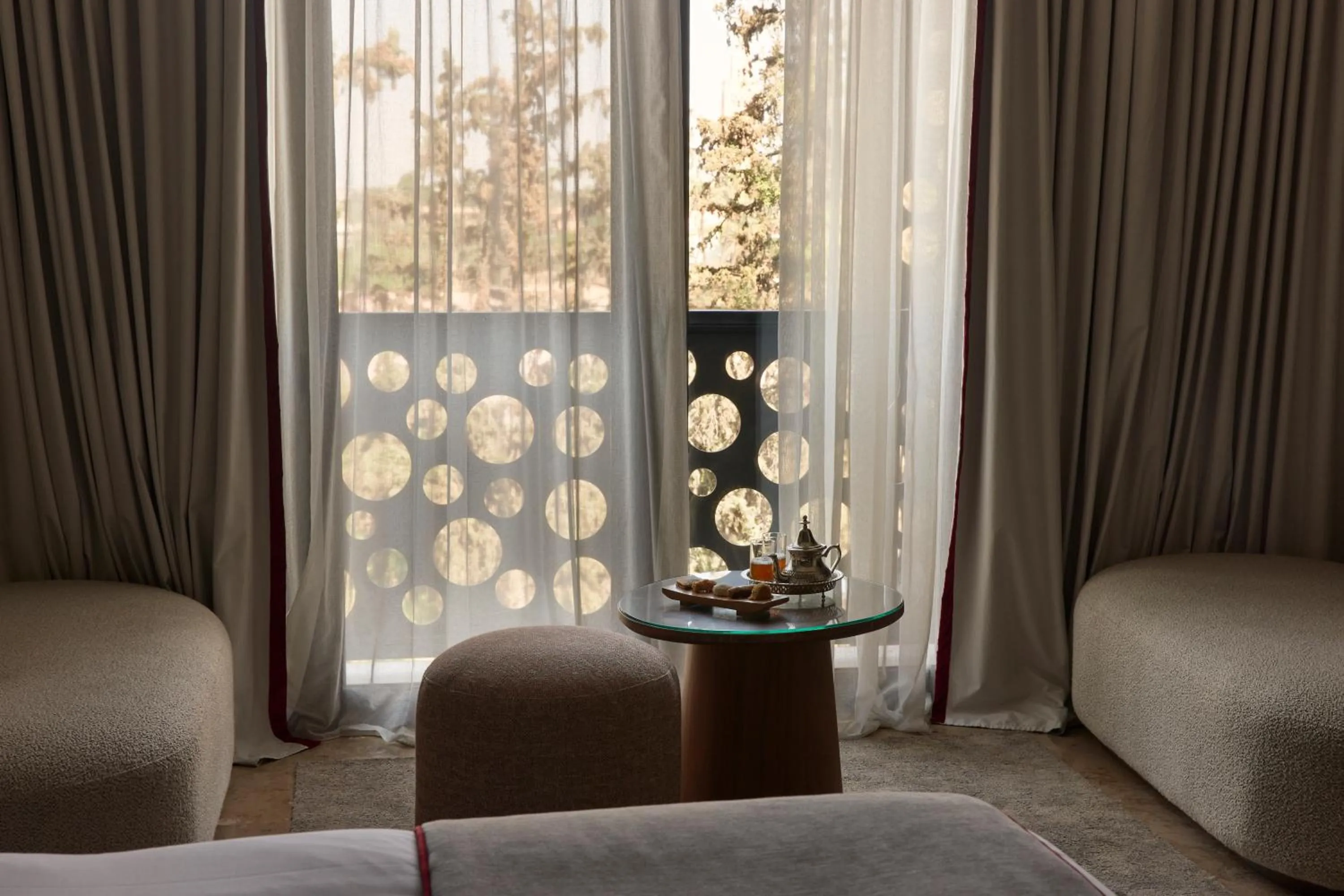 Living room in Nobu Hotel Marrakech