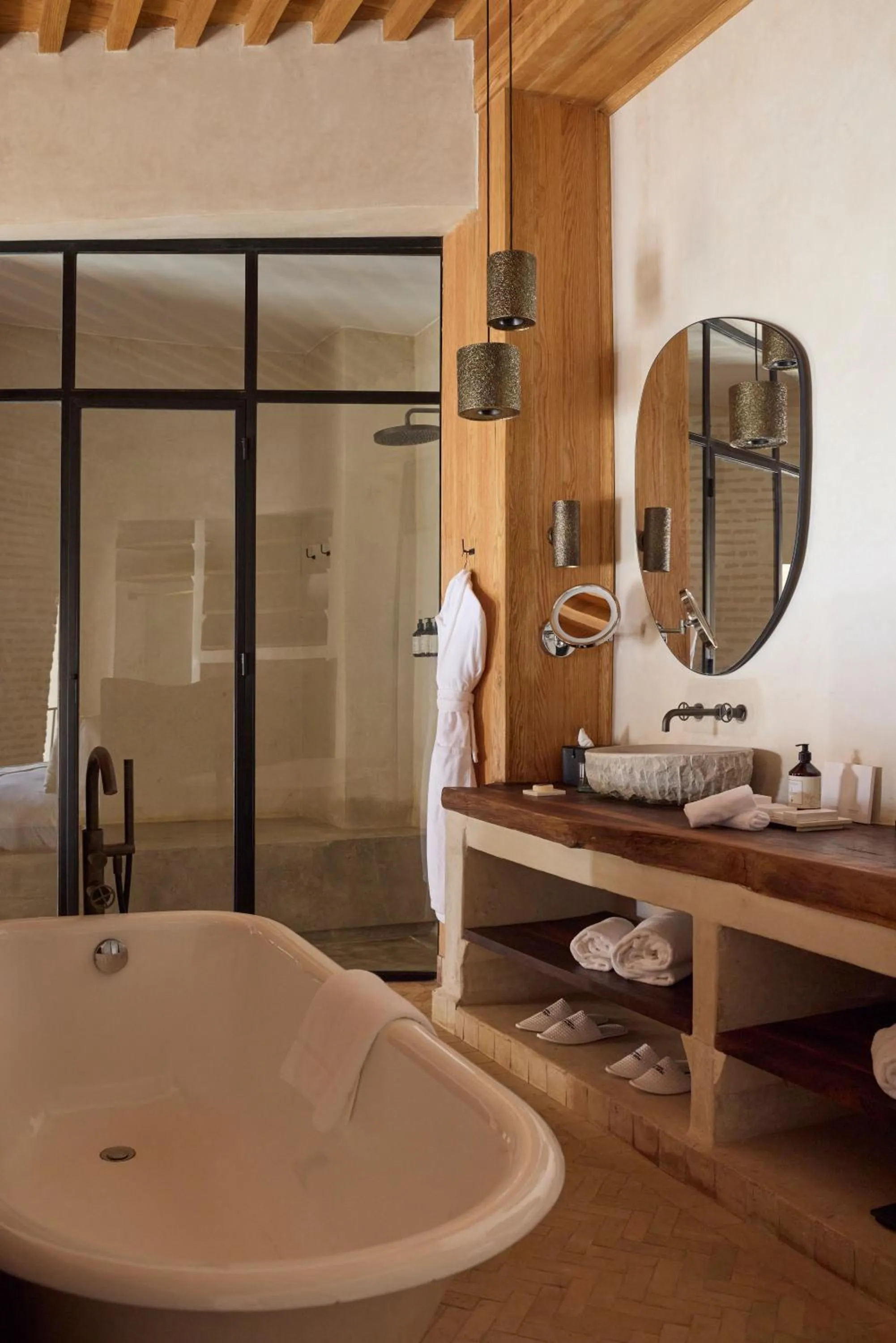 Bath in Nobu Hotel Marrakech