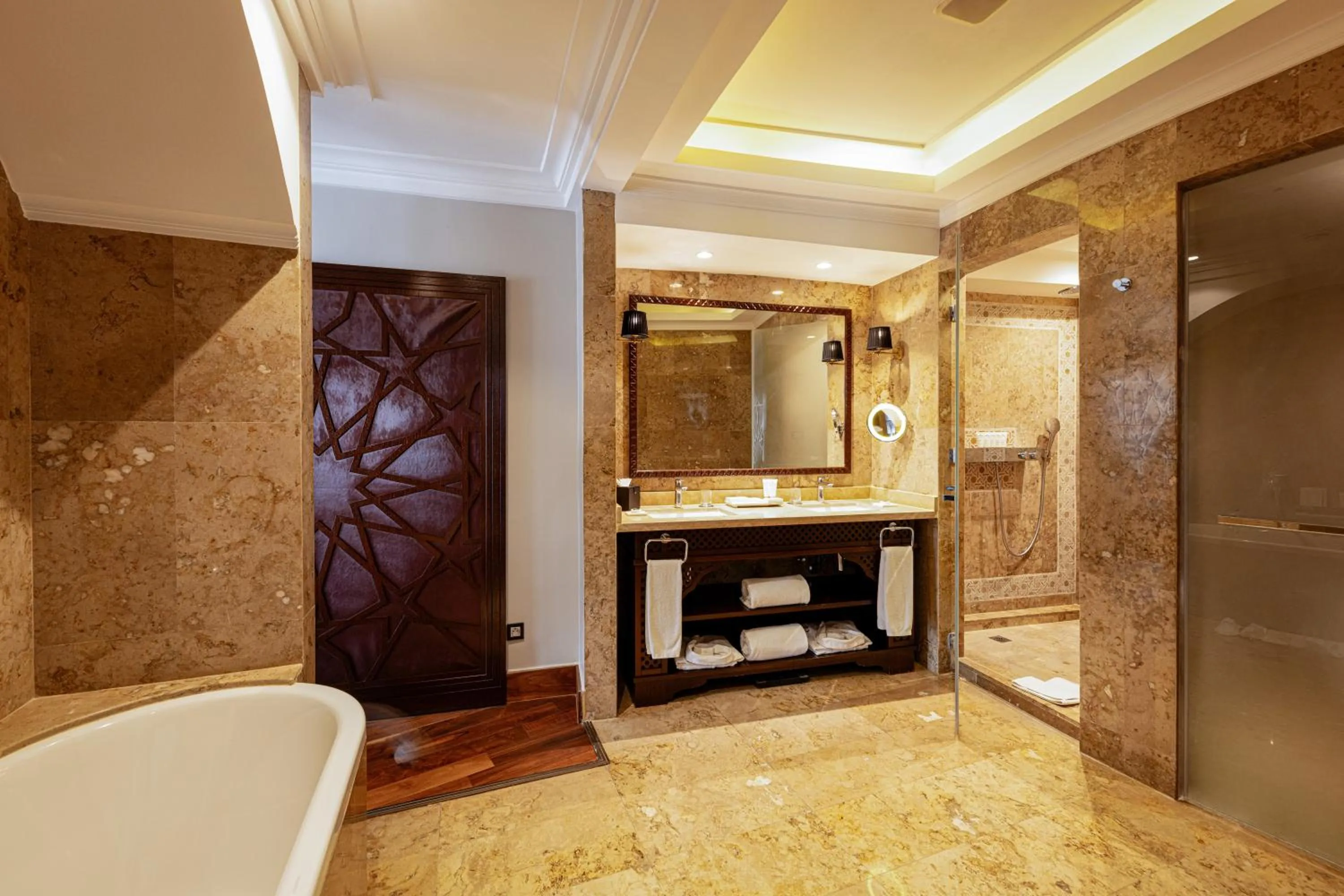 Shower in Nobu Hotel Marrakech