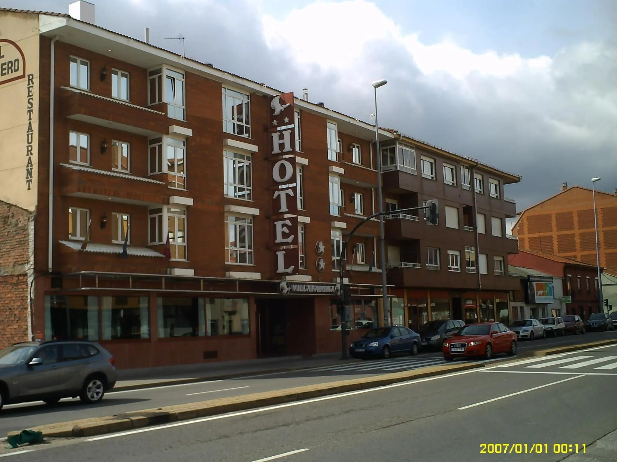 Facade/entrance in Hotel VillaPaloma