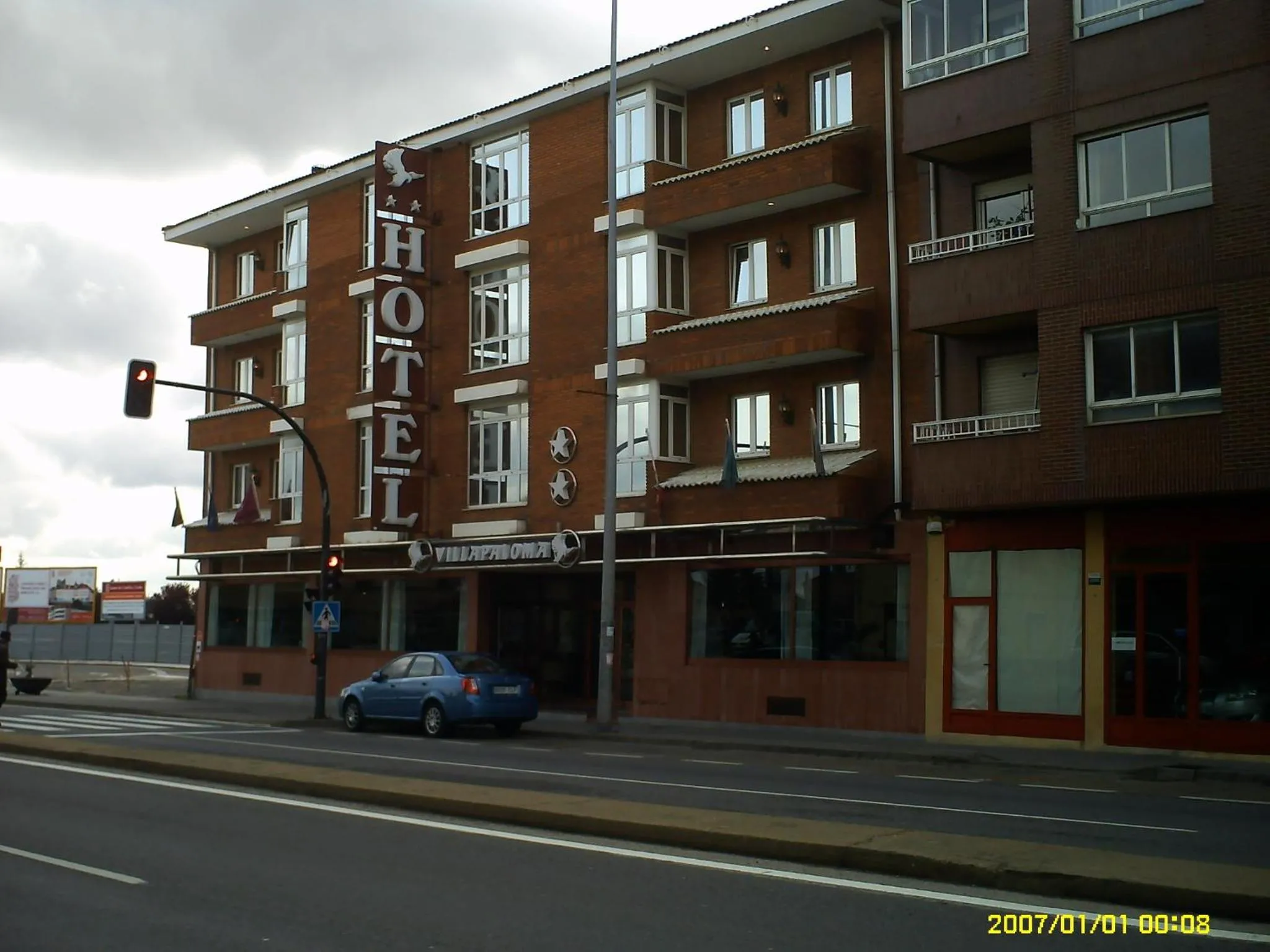 Facade/entrance in Hotel VillaPaloma