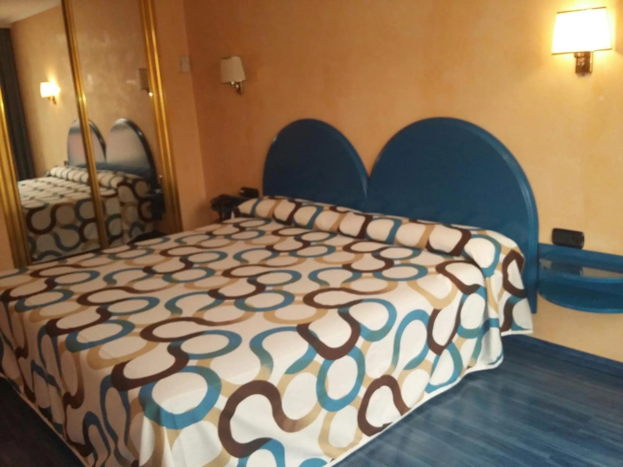 Bed in Hotel VillaPaloma