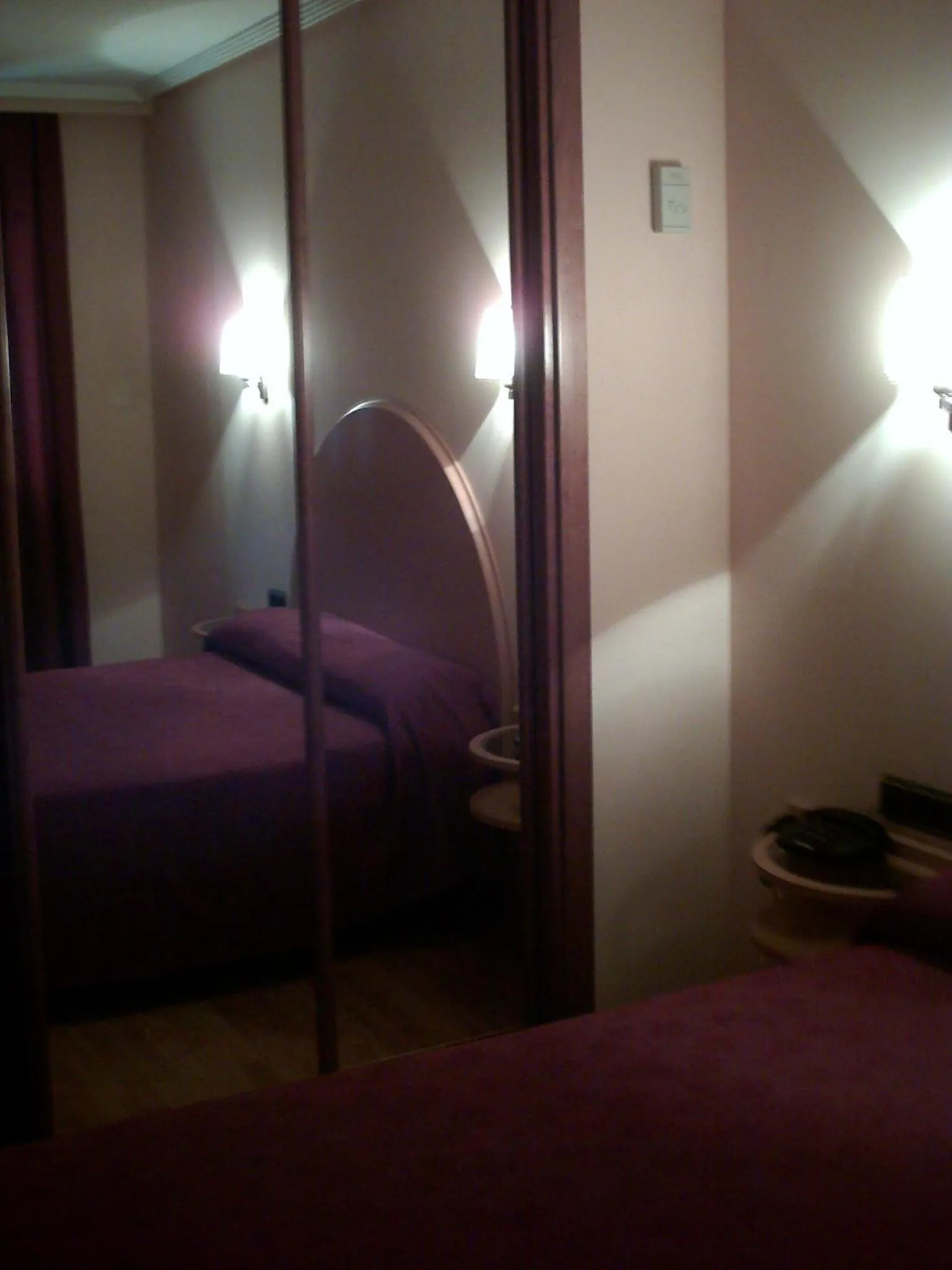 Bed in Hotel VillaPaloma
