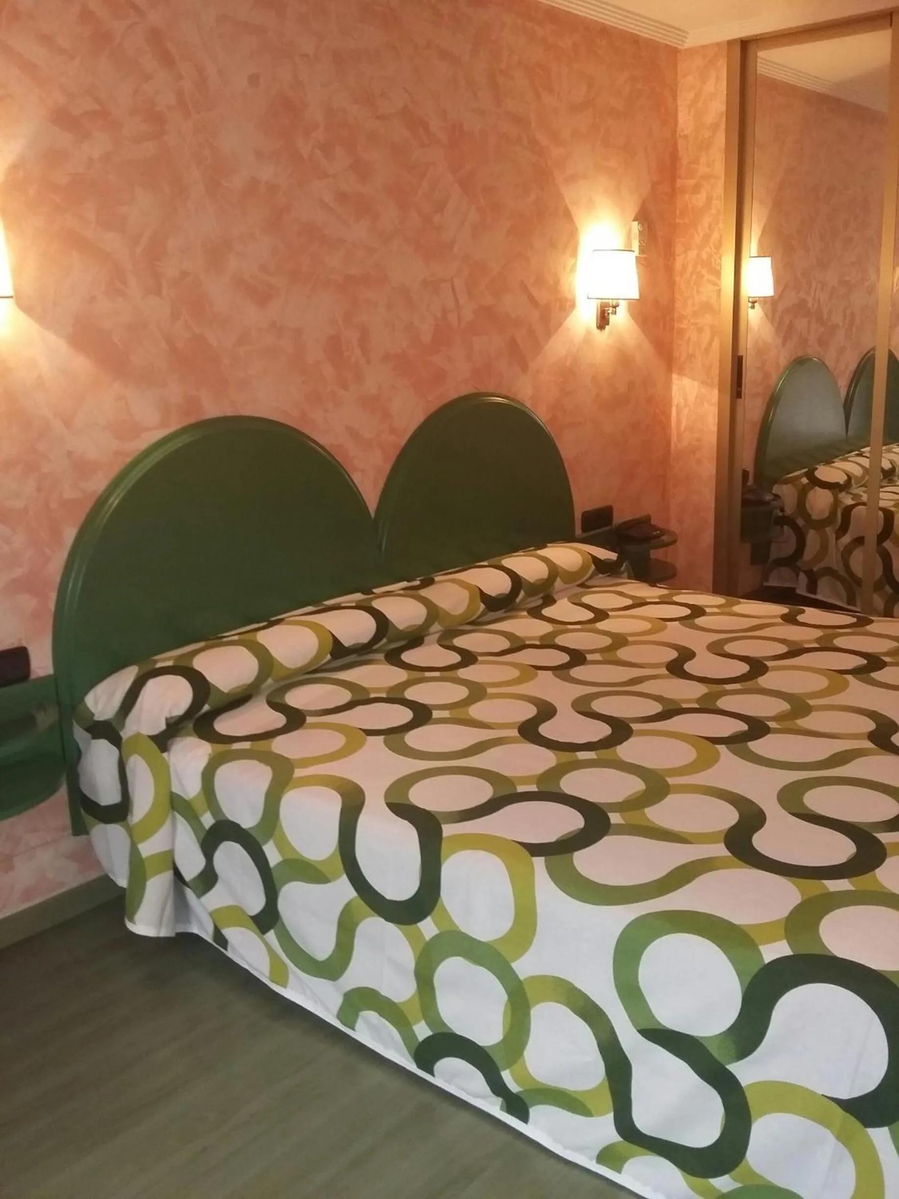 Bed in Hotel VillaPaloma