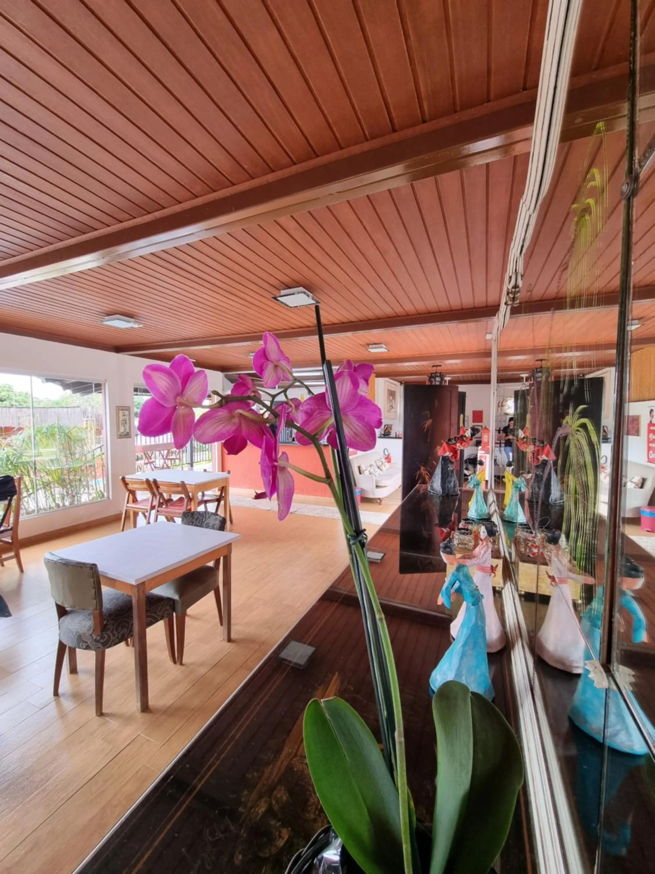 Living room in Pousada Ikabana