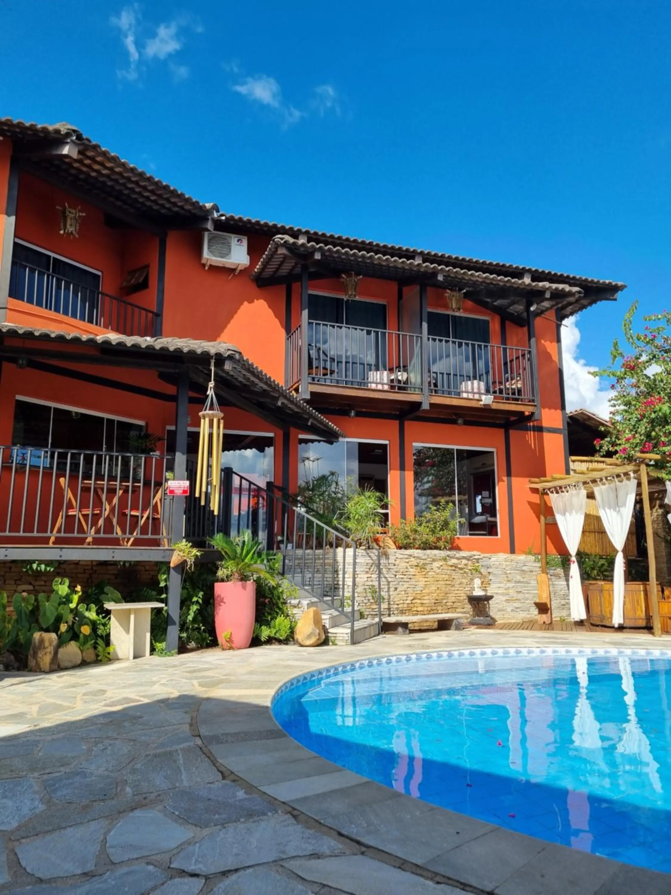 Property building in Pousada Ikabana