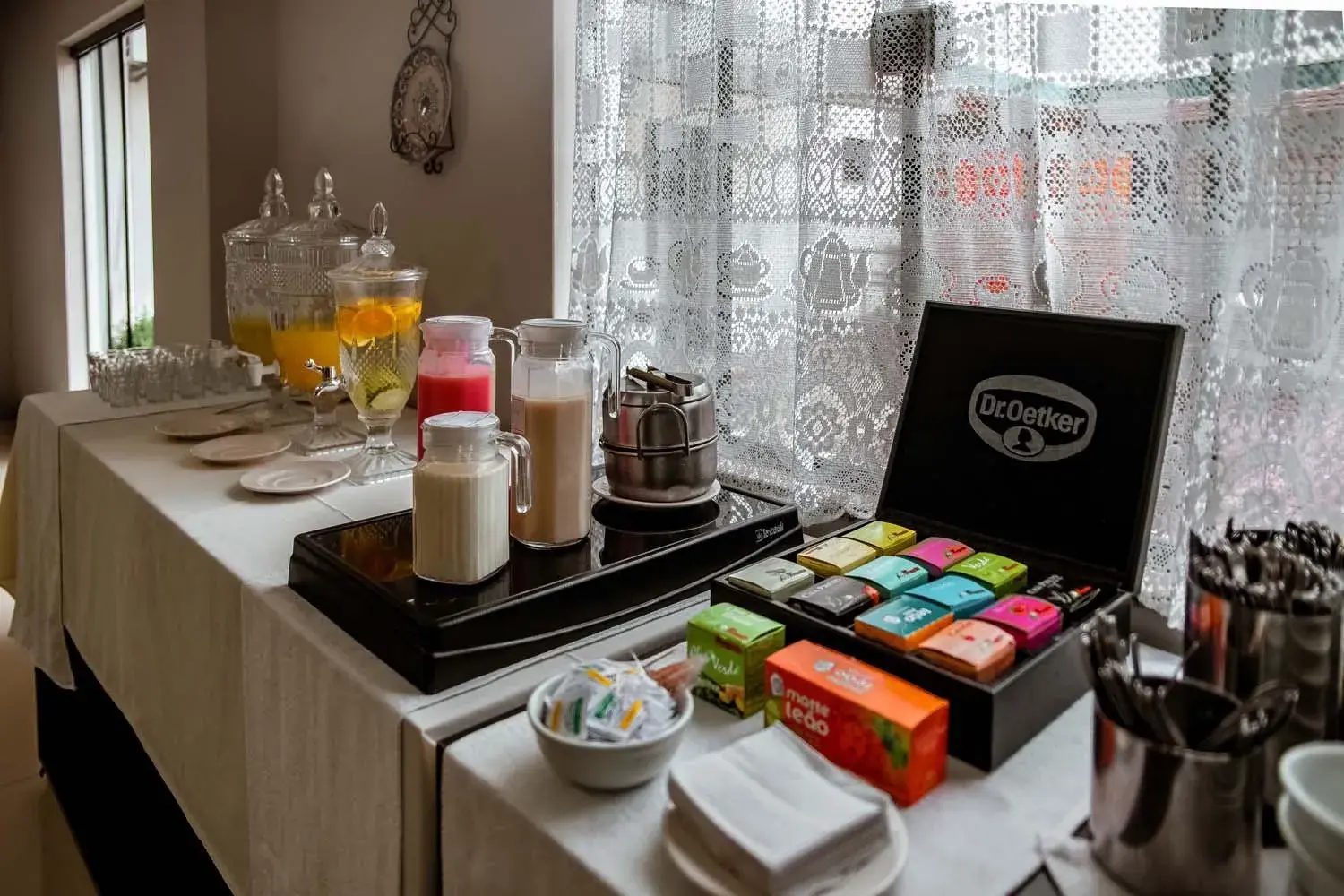 Buffet breakfast in Blu Terrace Hotel Buffet breakfast in Blu Terrace Hotel