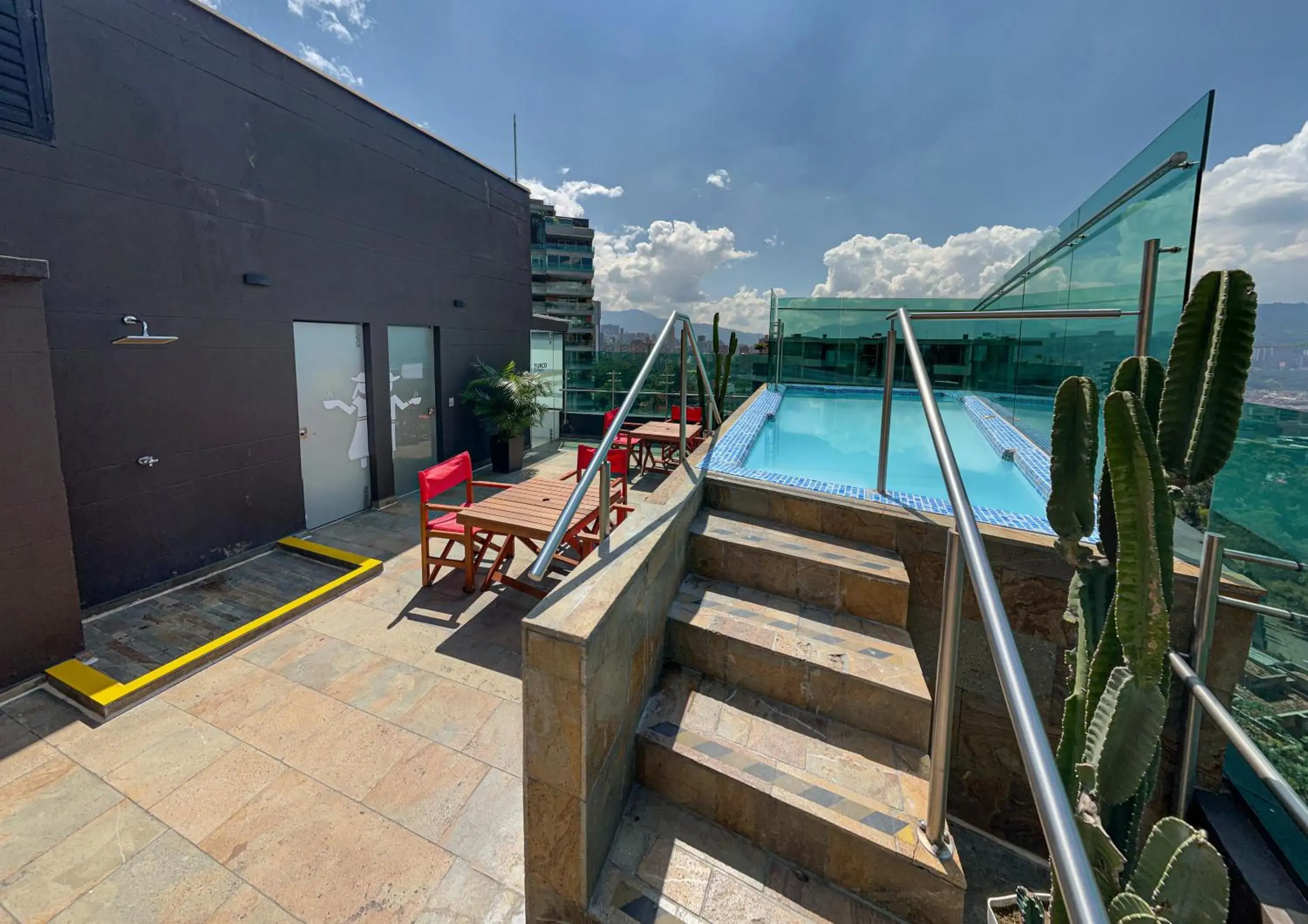 Property building in Cafe Hotel Medellín Property building in Cafe Hotel Medellín