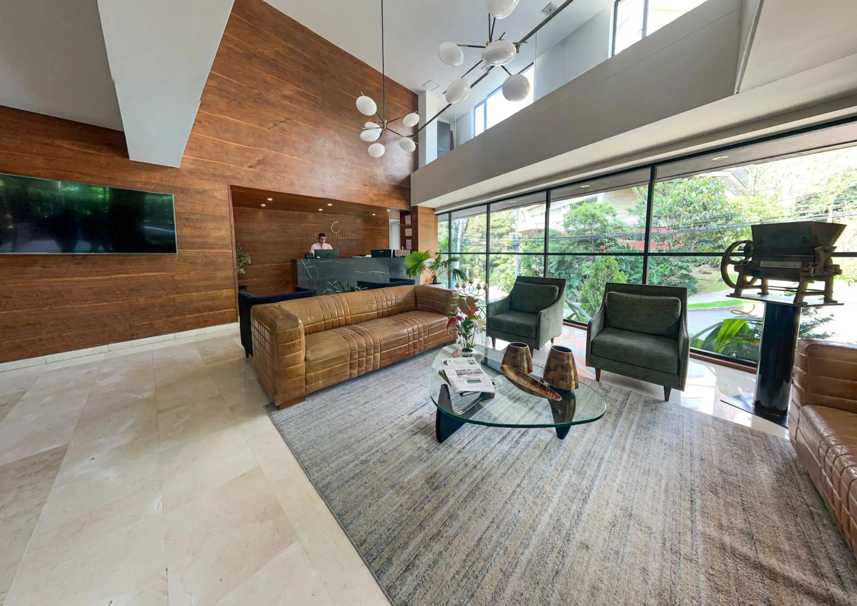 Lobby or reception in Cafe Hotel Medellín Lobby or reception in Cafe Hotel Medellín