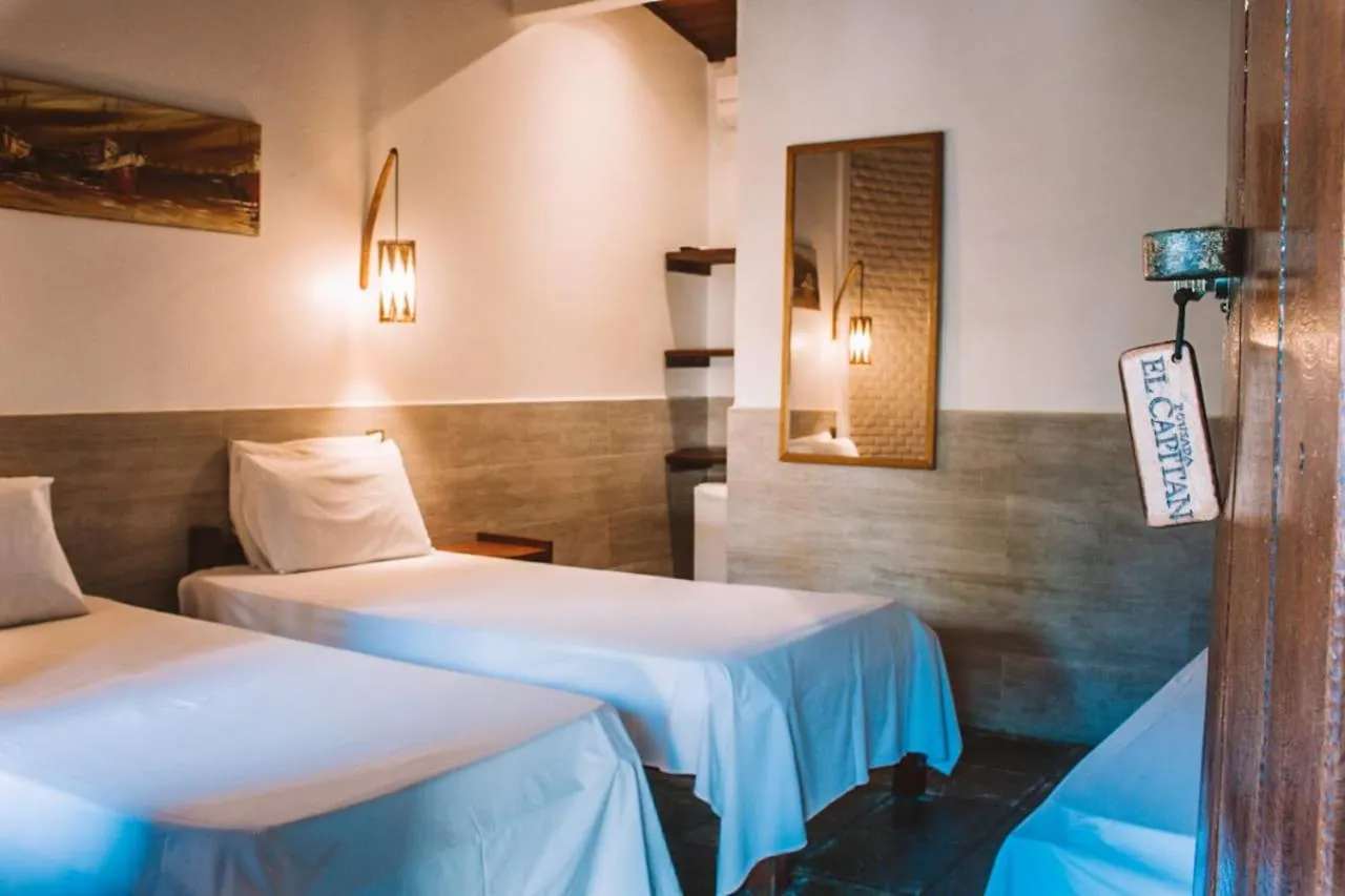 Bed in Pousada El Capitan