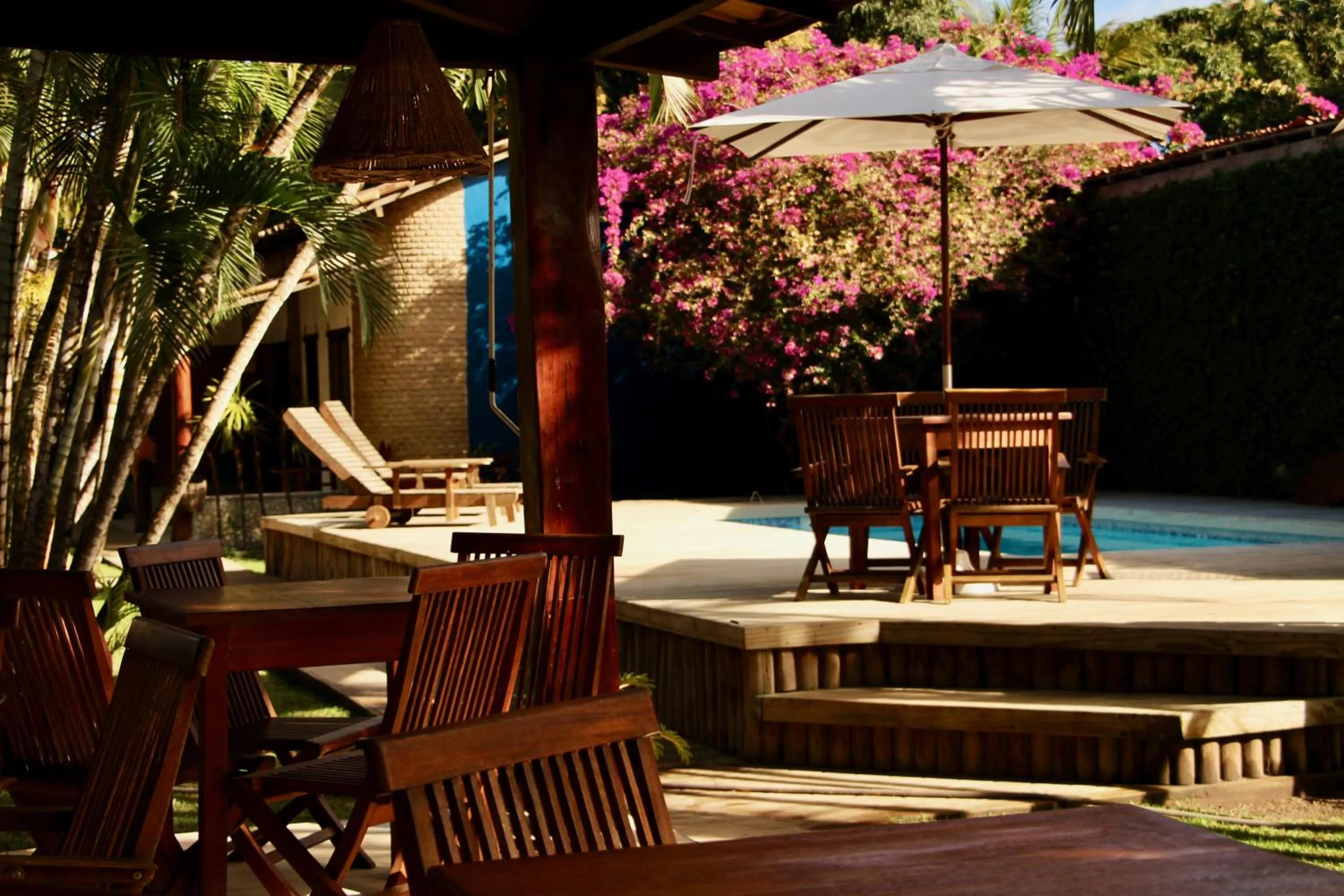 Dining area in Pousada El Capitan