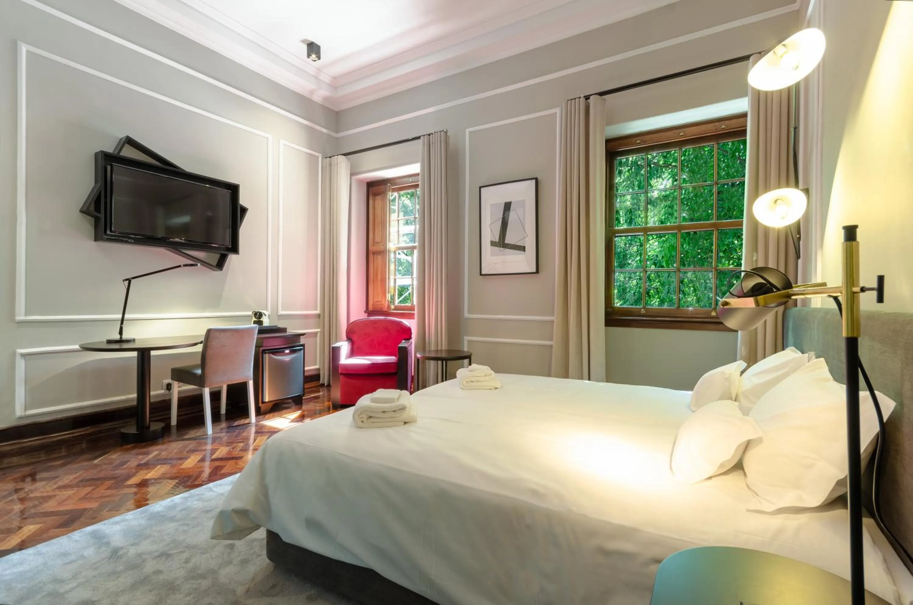 Bed in Le Jardin Lisbon