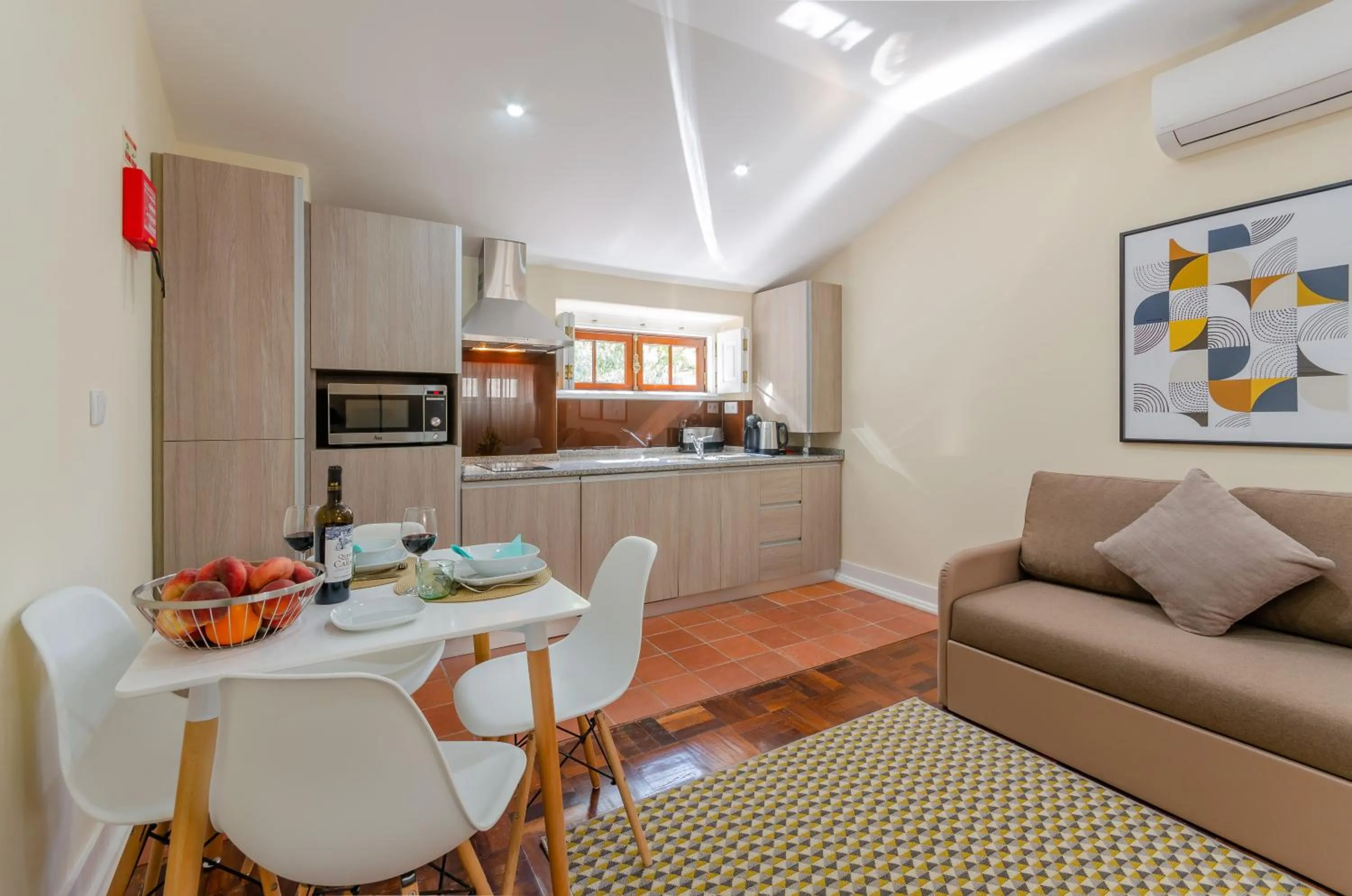 Living room in Le Jardin Lisbon