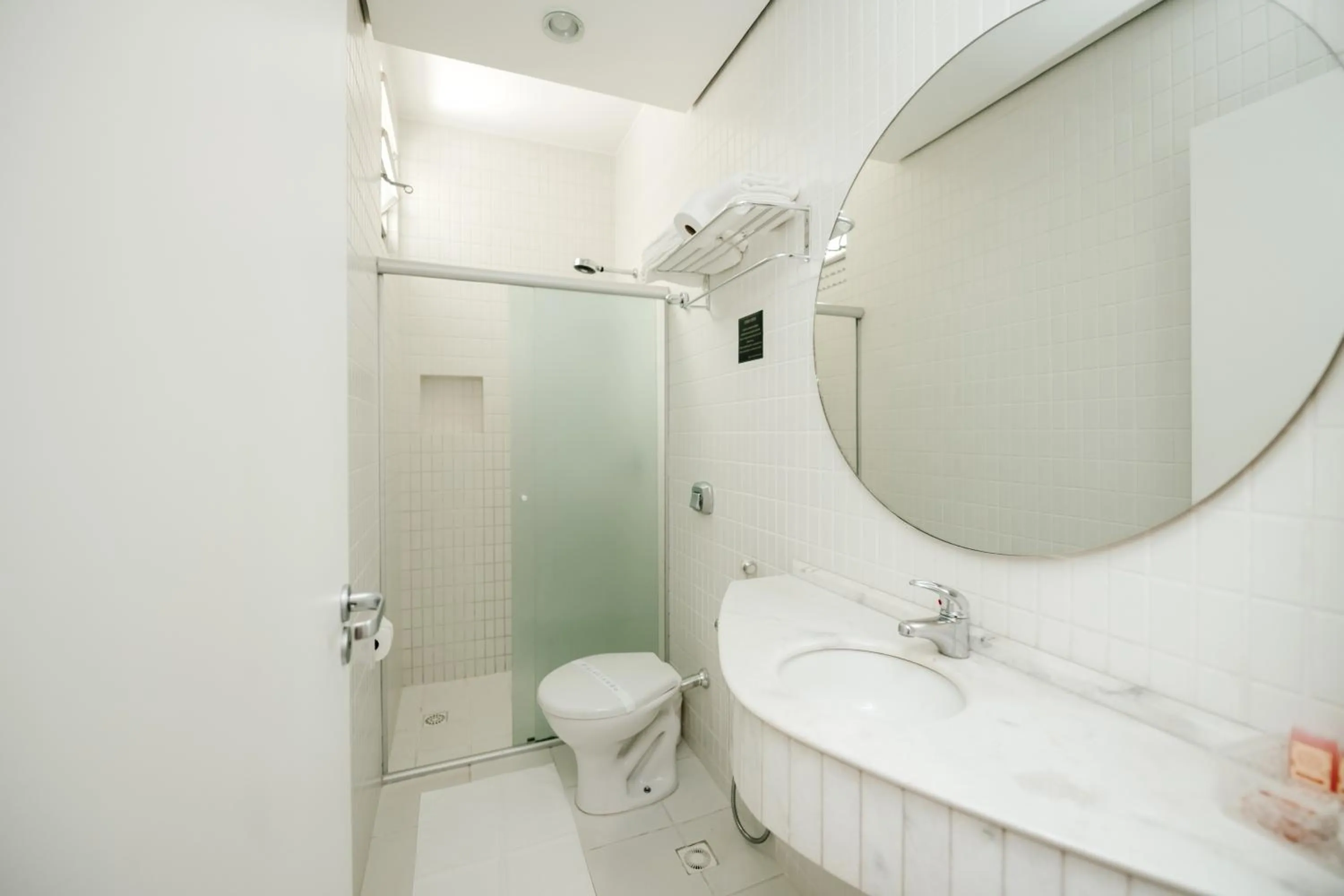 Bathroom in Hotel Himmelblau