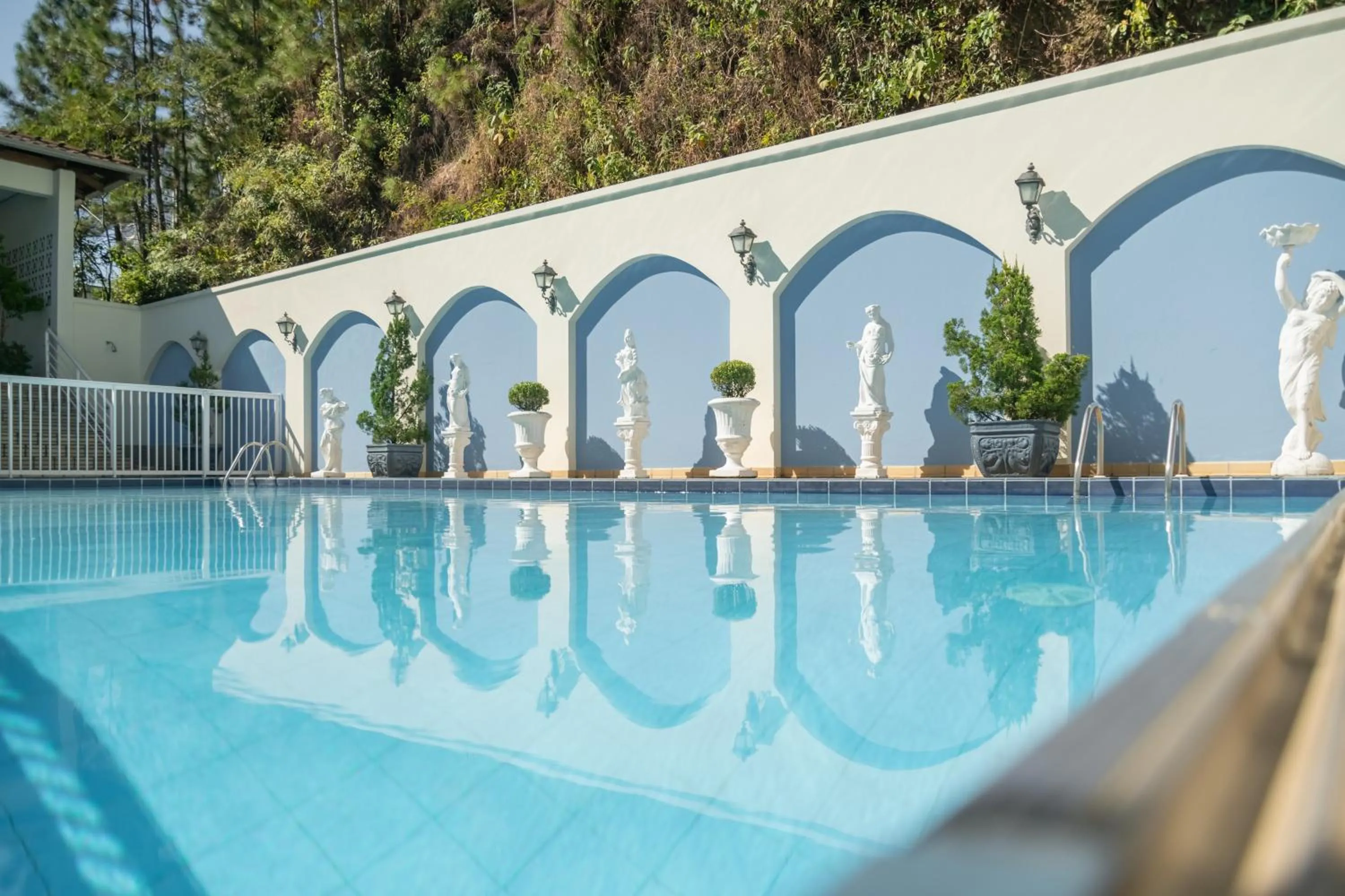 Swimming pool in Hotel Himmelblau