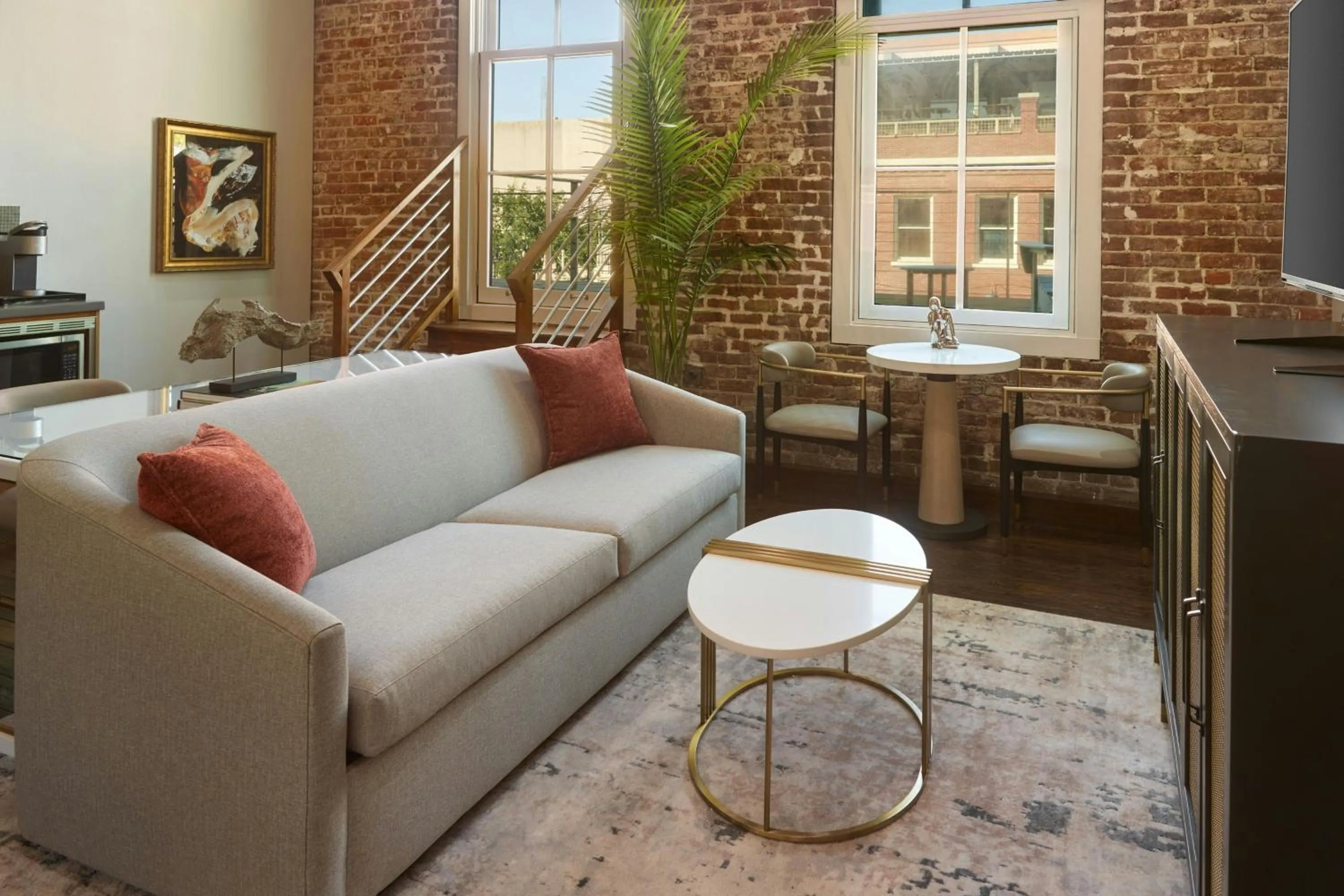 Living room in The Tremont House, Galveston, a Tribute Portfolio Hotel