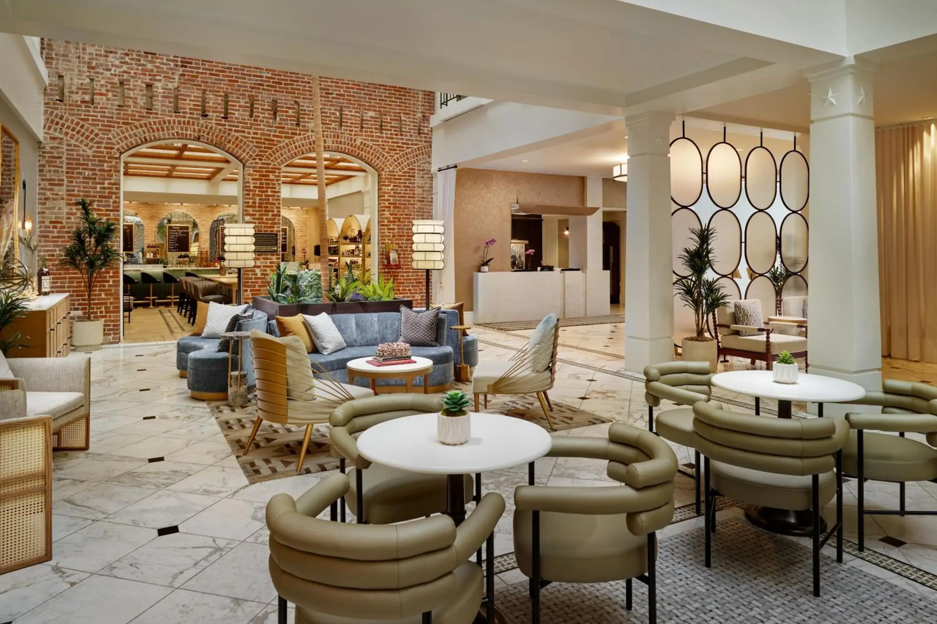 Lobby or reception in The Tremont House, Galveston, a Tribute Portfolio Hotel Lobby or reception in The Tremont House, Galveston, a Tribute Portfolio Hotel