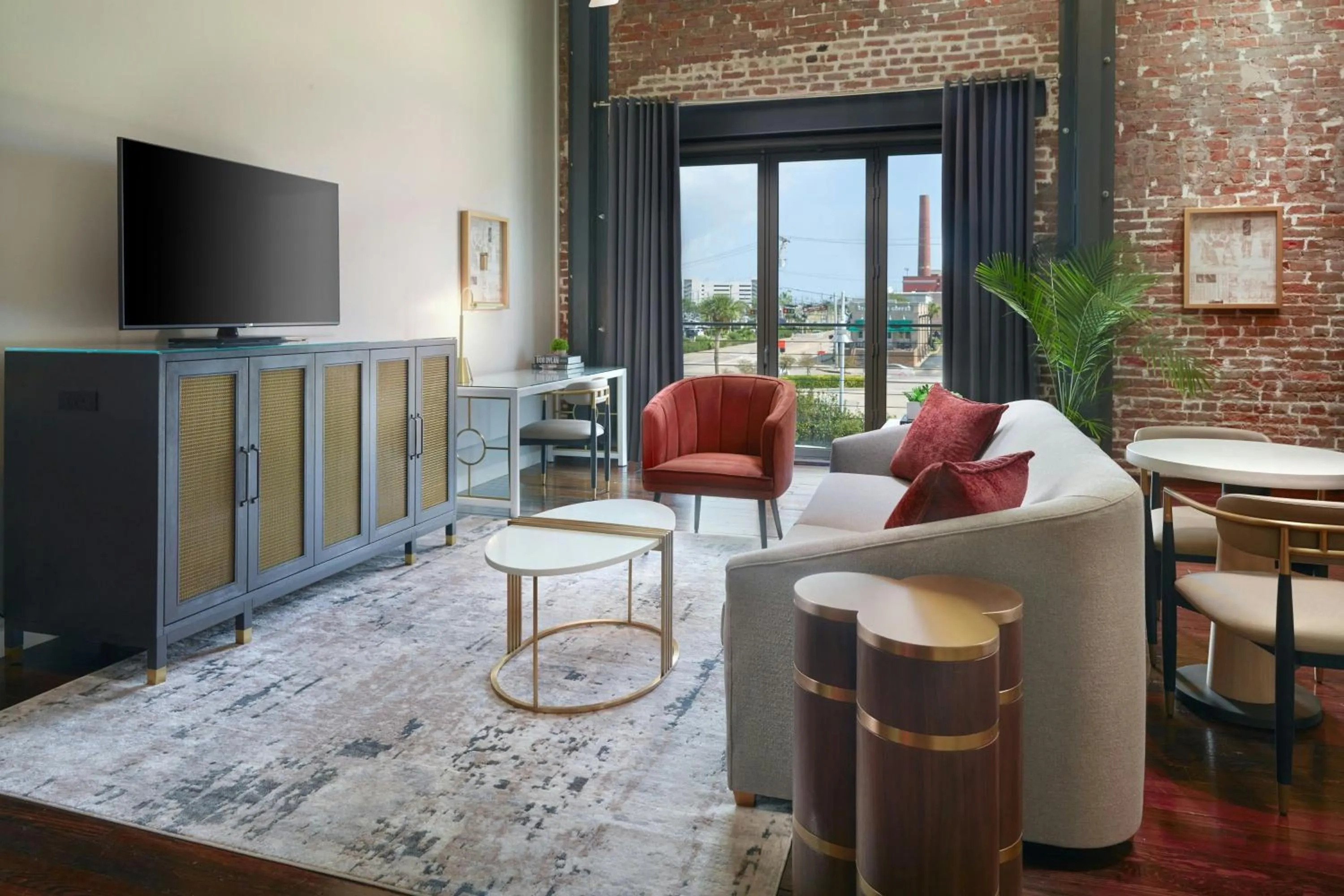 Living room in The Tremont House, Galveston, a Tribute Portfolio Hotel