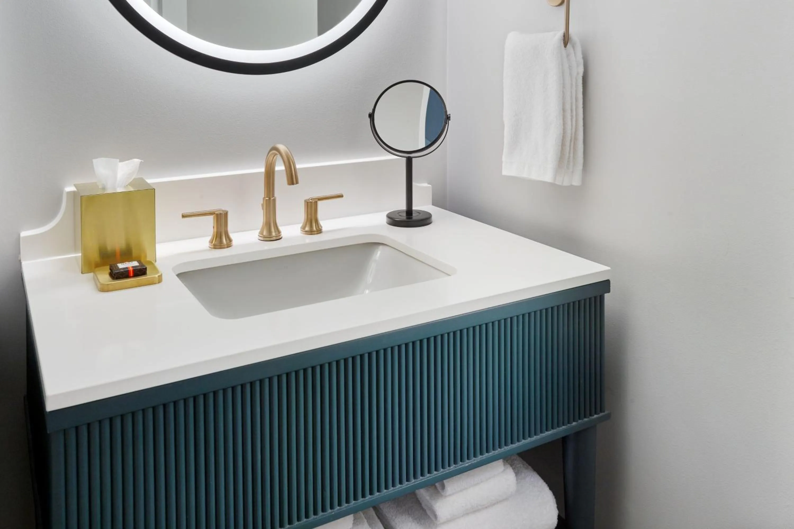 Bathroom in The Tremont House, Galveston, a Tribute Portfolio Hotel