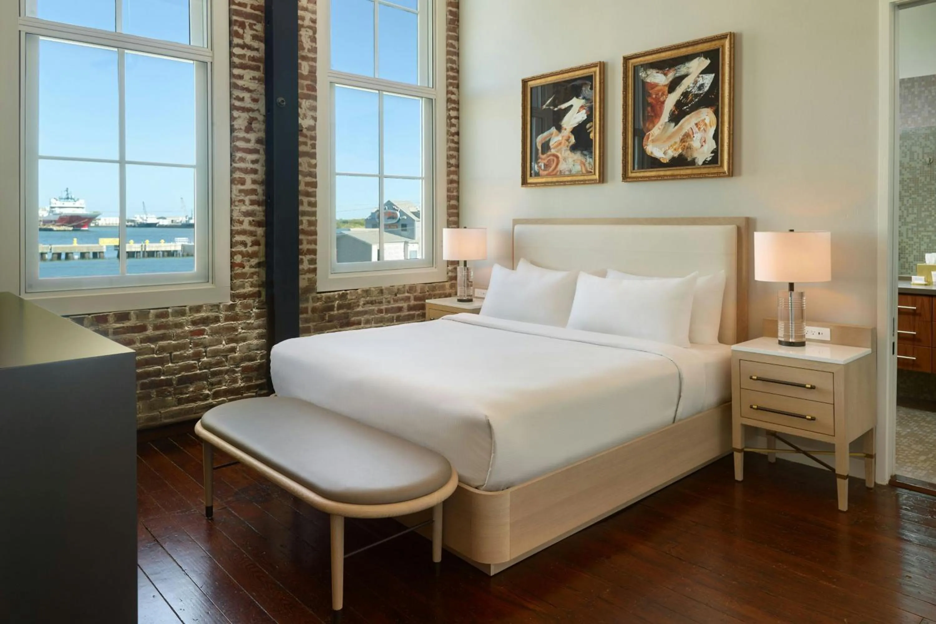 Bedroom, Bed in The Tremont House, Galveston, a Tribute Portfolio Hotel