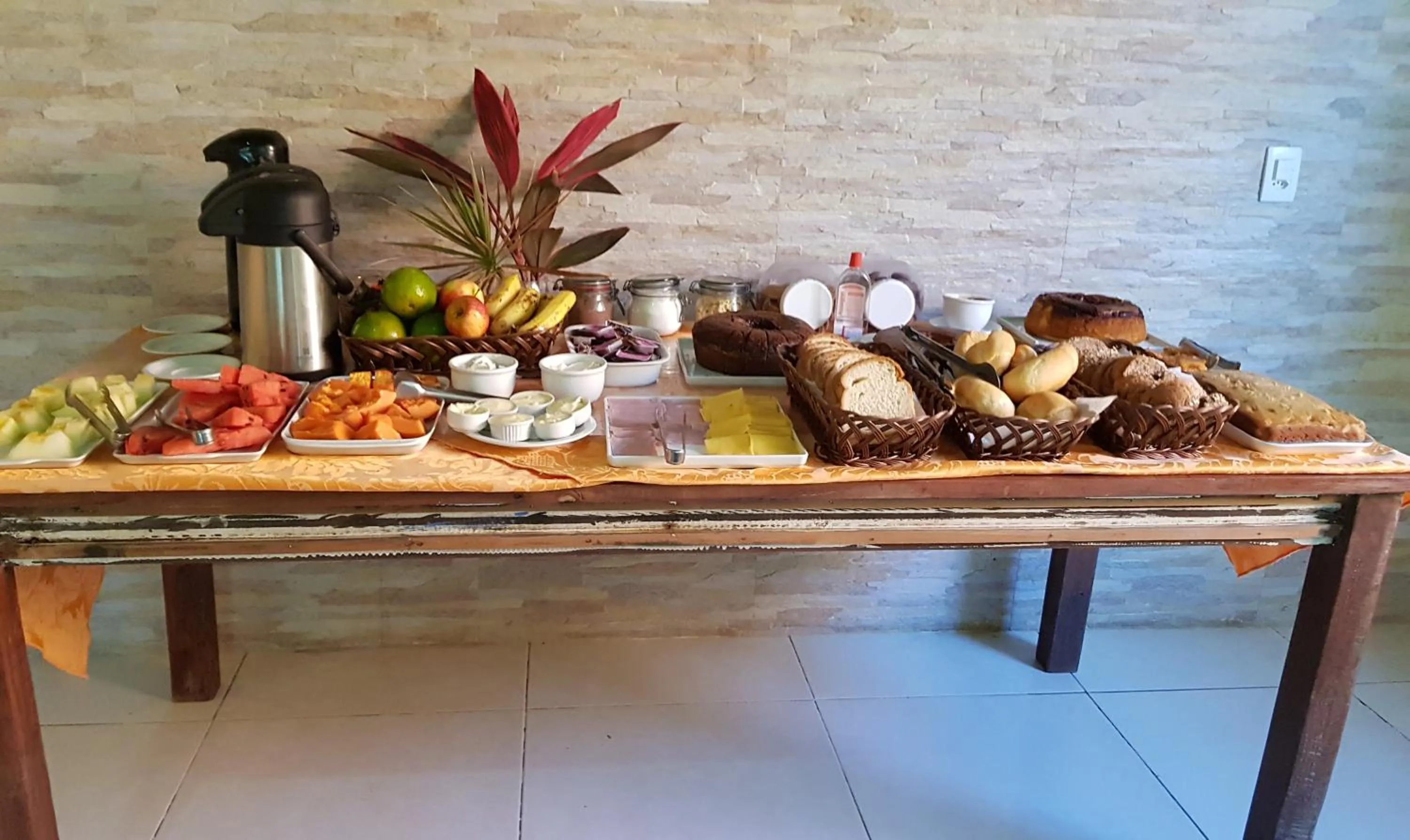 Breakfast in Pousada Destino Búzios