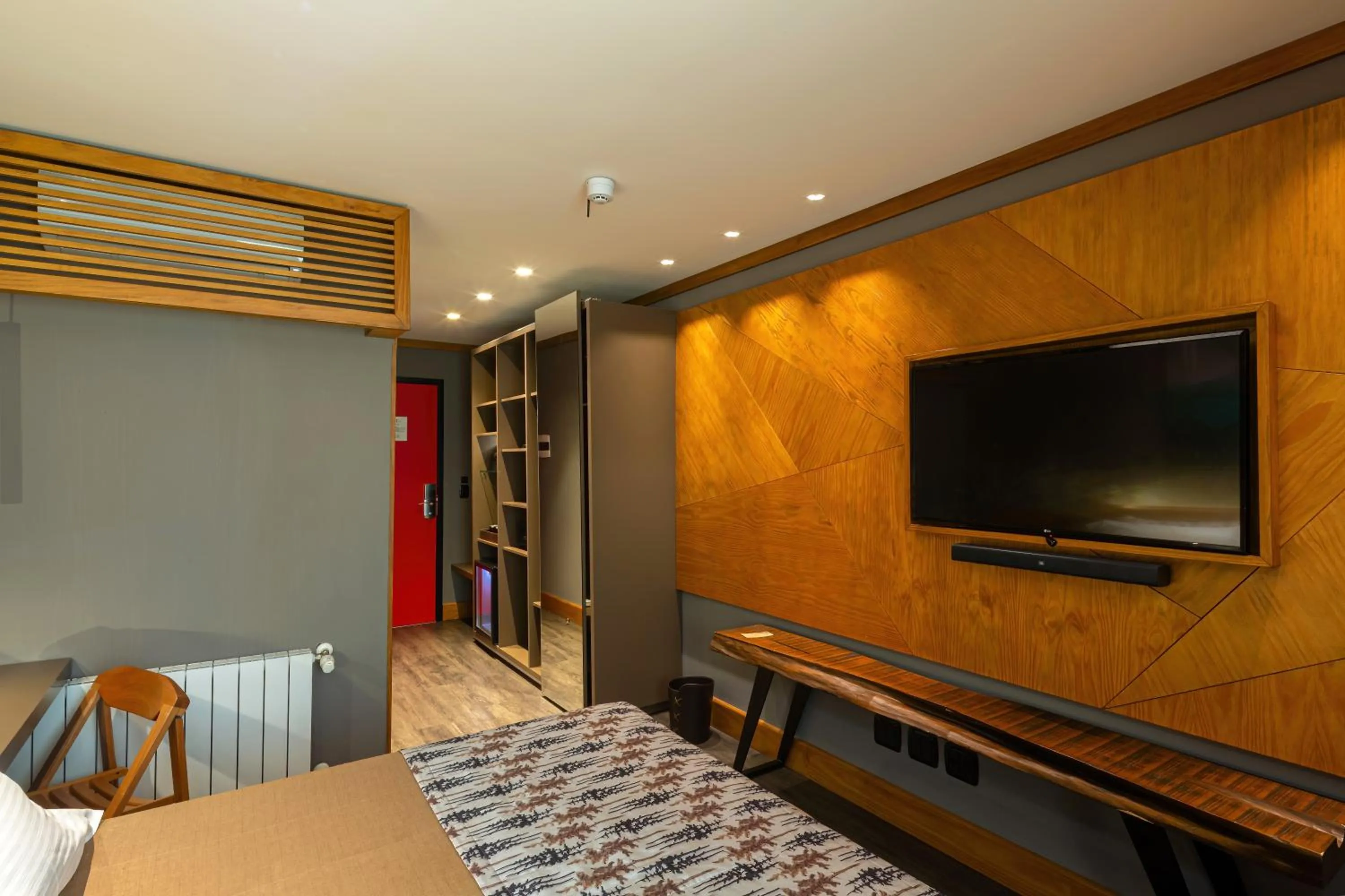 Bed in Wood Hotel Gramado