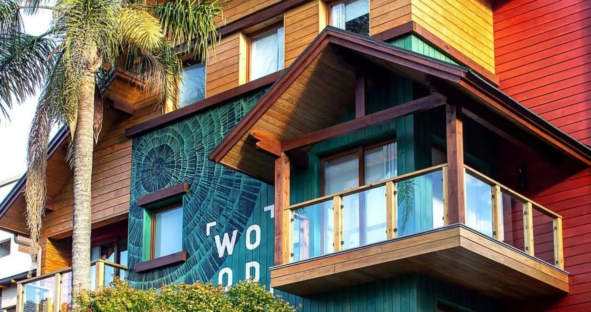 Property building in Wood Hotel Gramado Property building in Wood Hotel Gramado