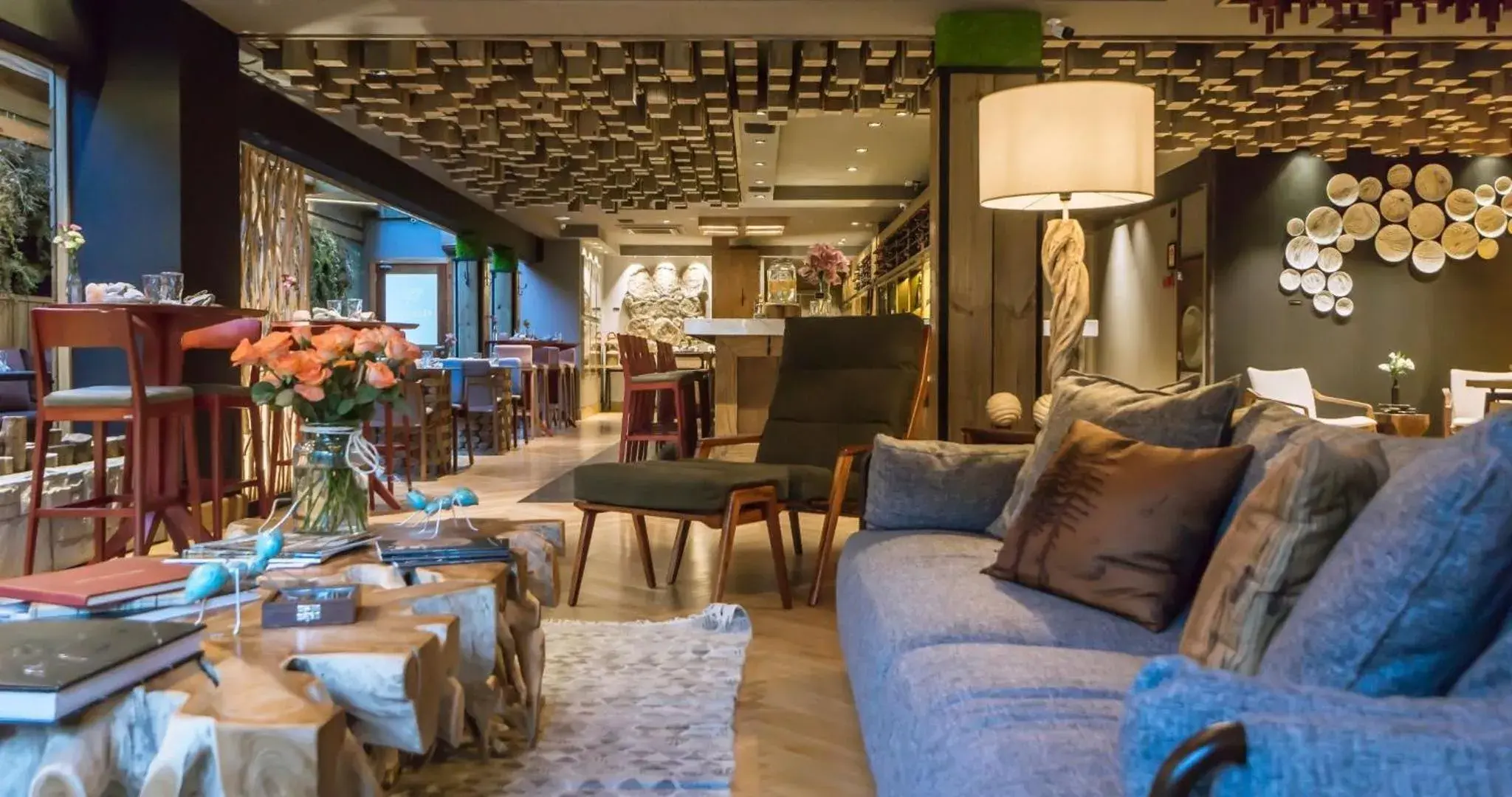 Living room in Wood Hotel Gramado Living room in Wood Hotel Gramado