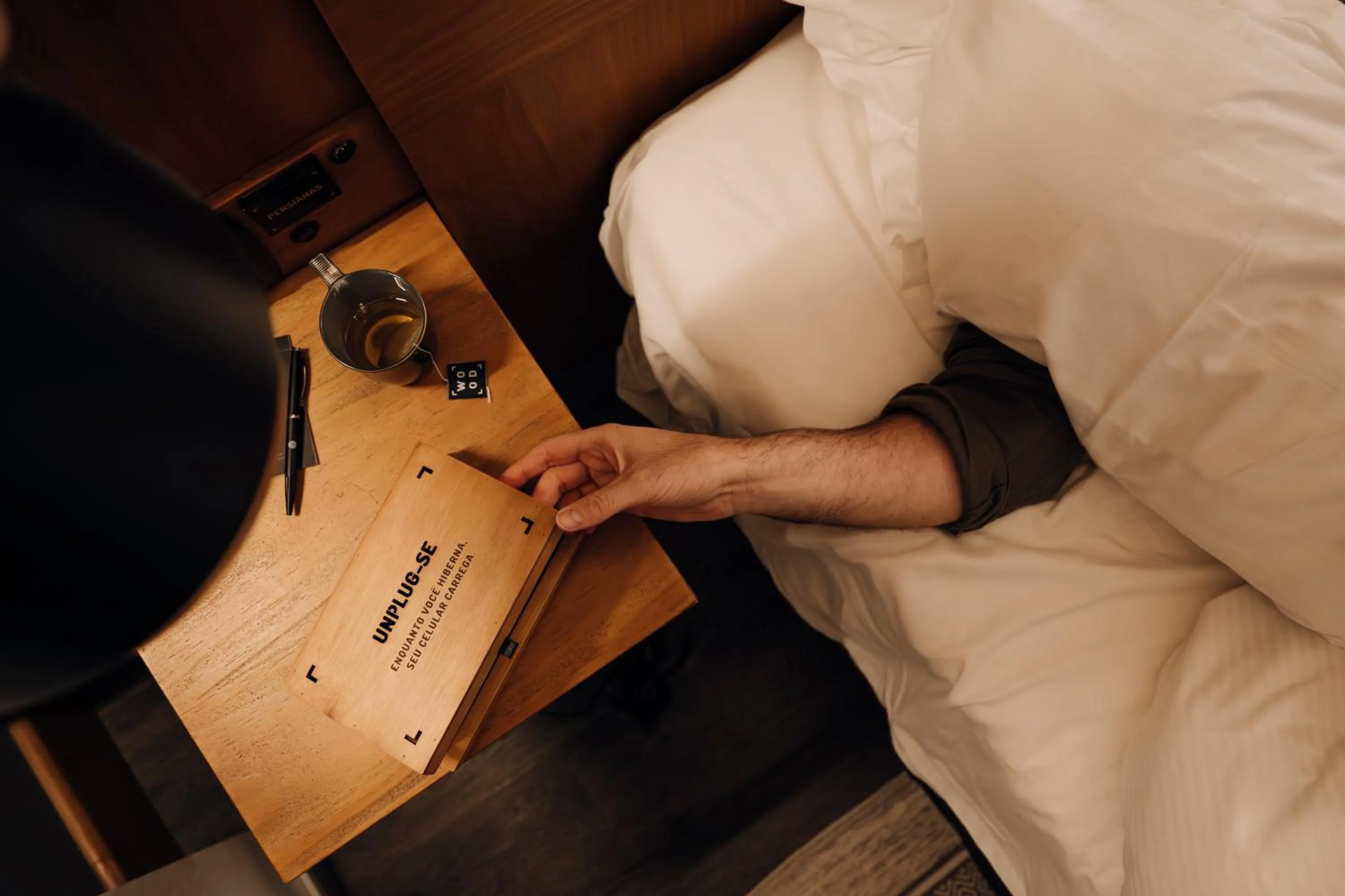 Bedroom, Bed in Wood Hotel Gramado