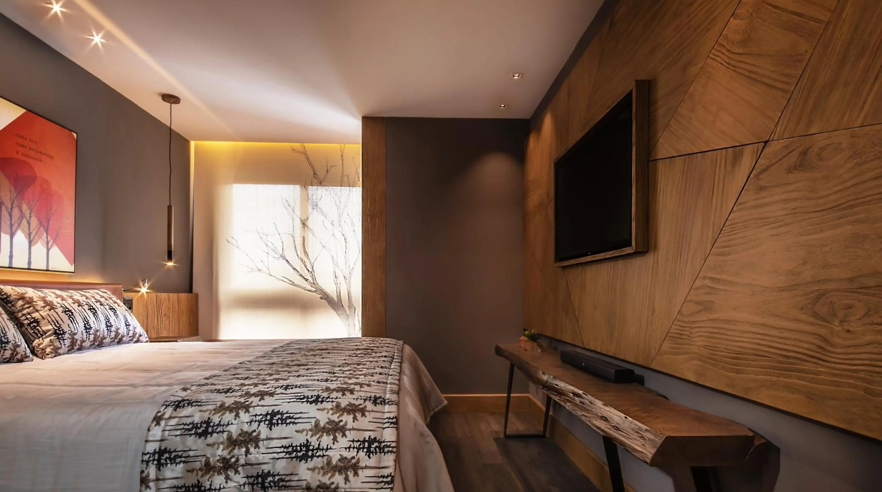 Photo of the whole room, Bed in Wood Hotel Gramado