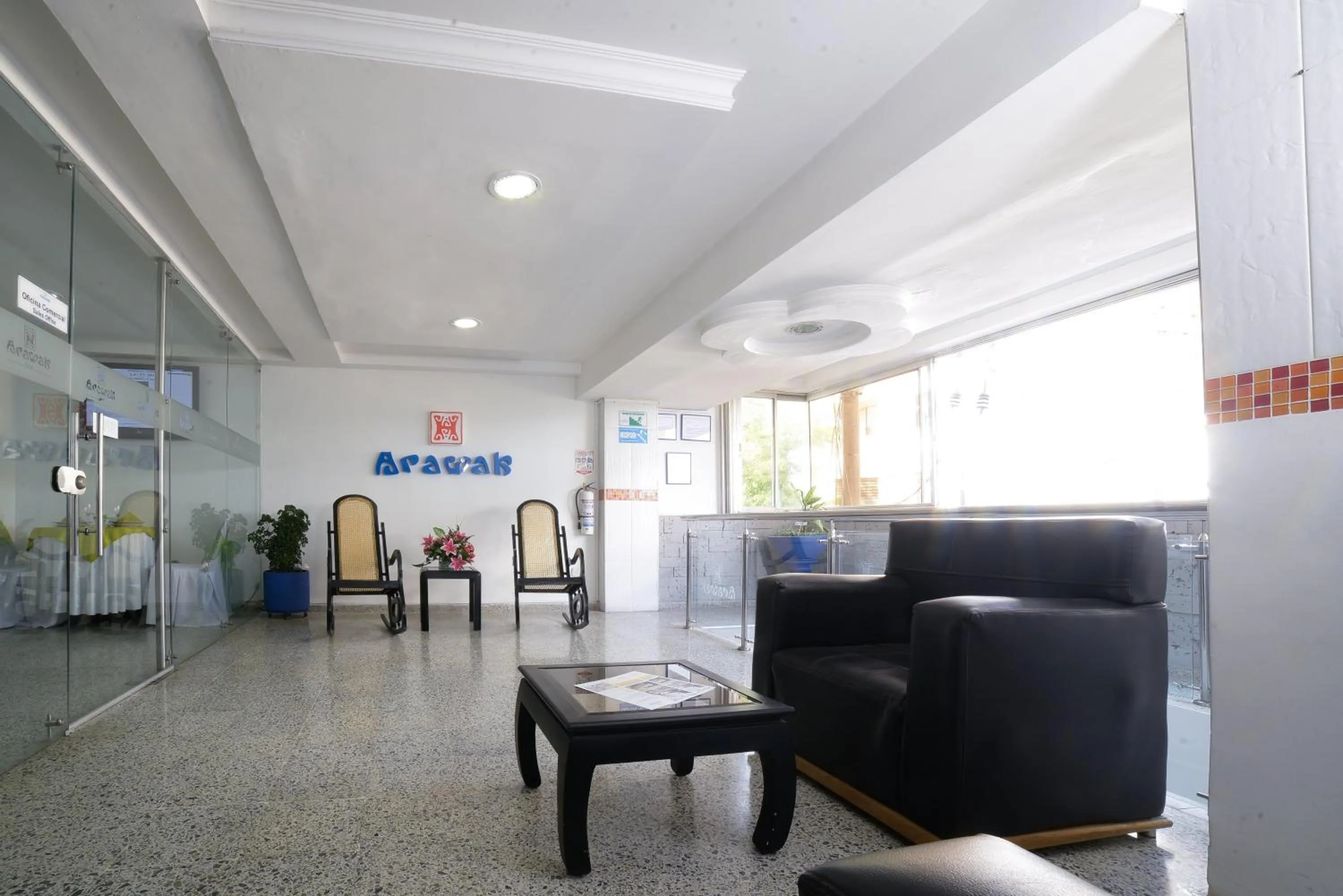 Seating area in Hotel Arawak Upar