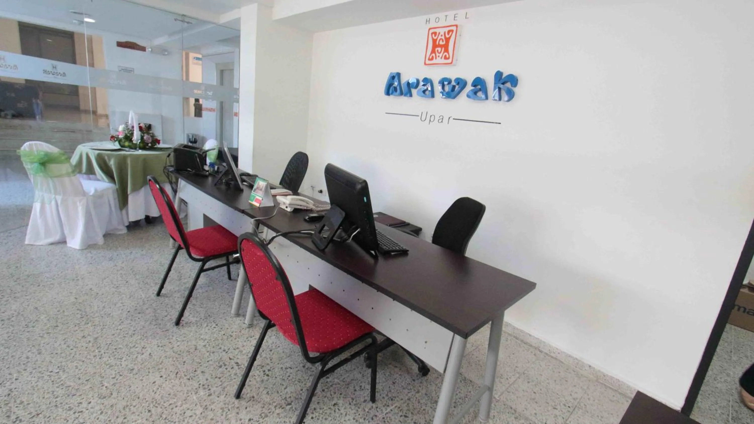 Lobby or reception in Hotel Arawak Upar
